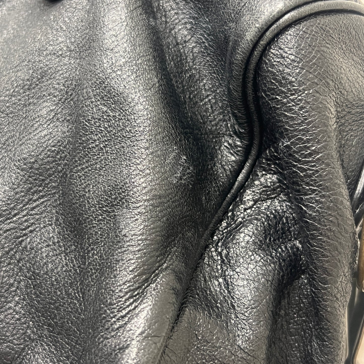 BALENCIAGA Black Twiggy Leather Satchel
