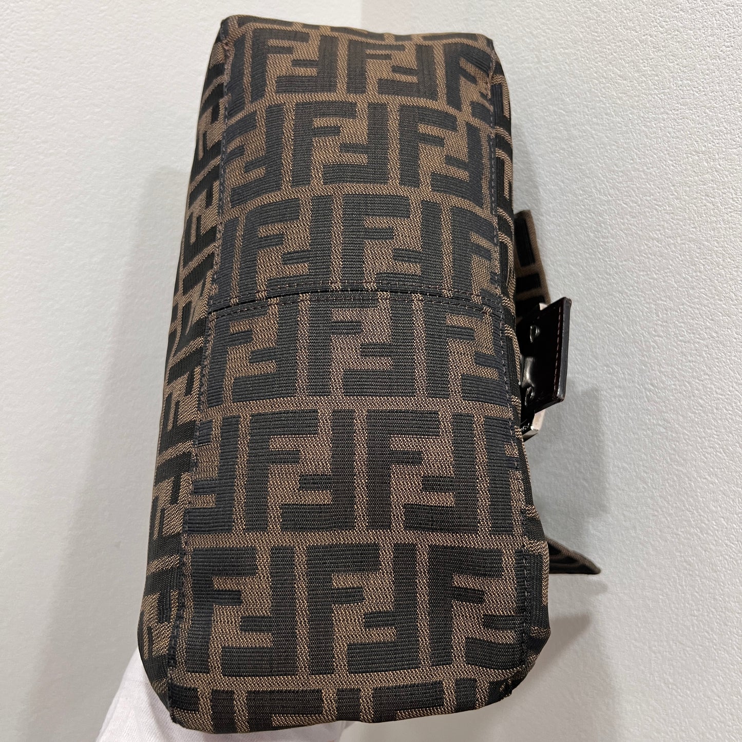 FENDI Mamma Baguettw Silver Hardware