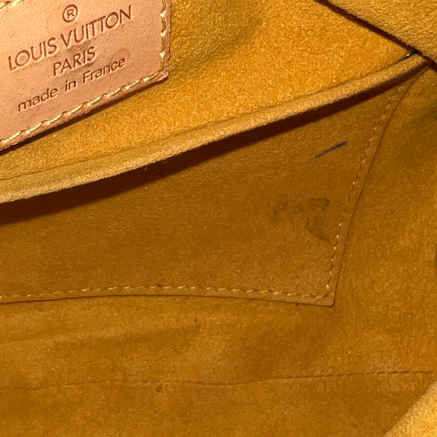 LOUIS VUITTON Denim Handbag