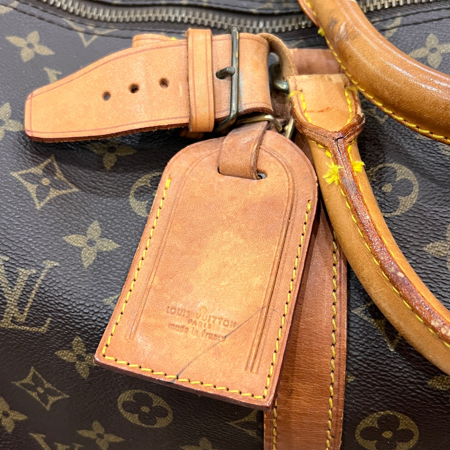 LOUIS VUITTON Keepall 55cm w/ strap