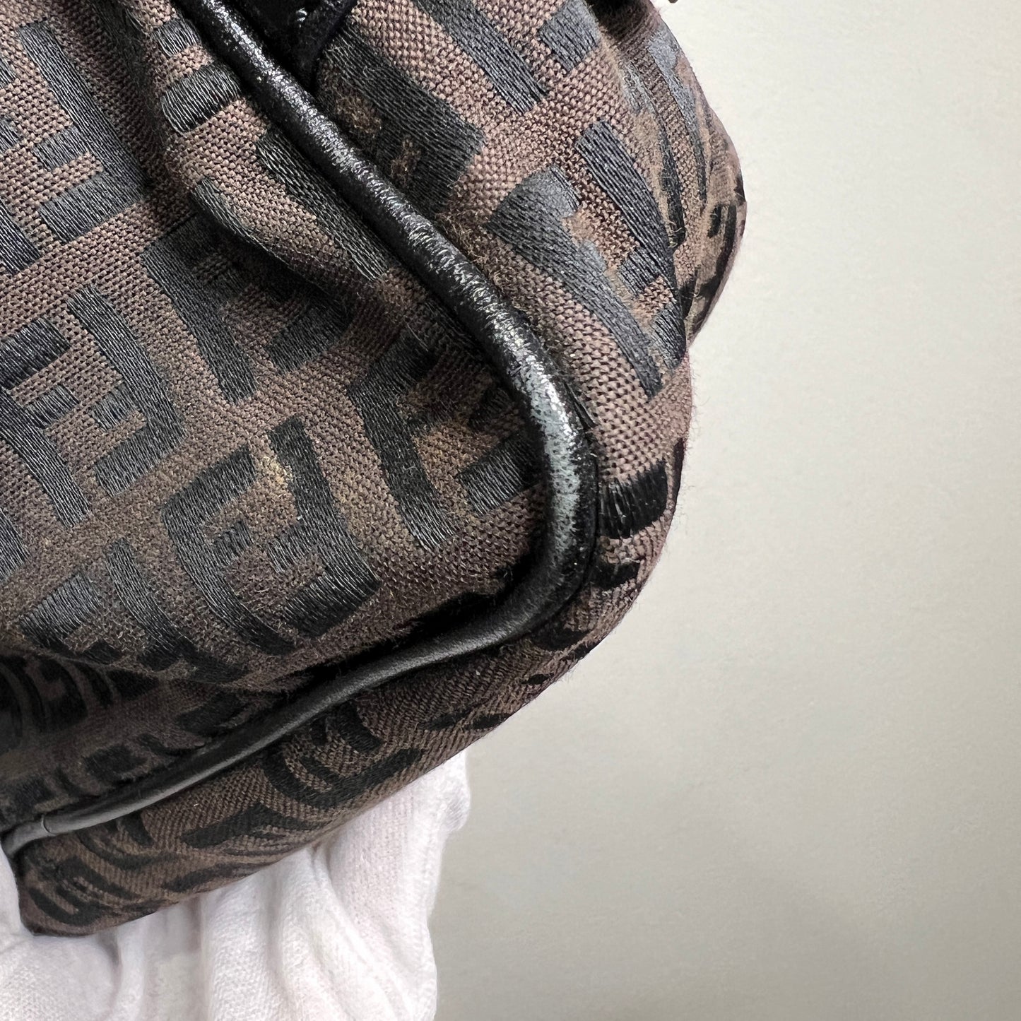 FENDI Zuccino Shoulder Bag
