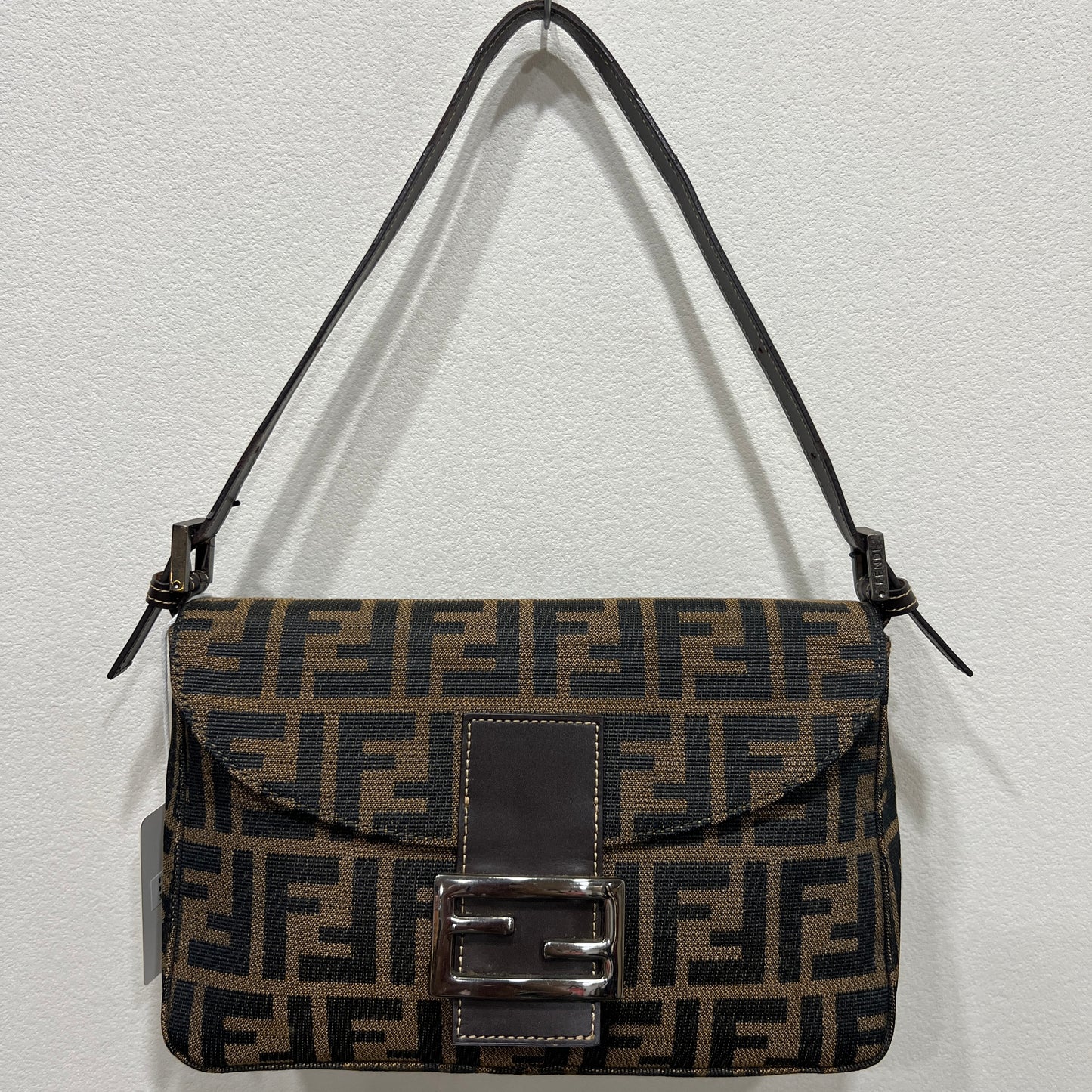 FENDI Zucca Baguette Shoulder Bag