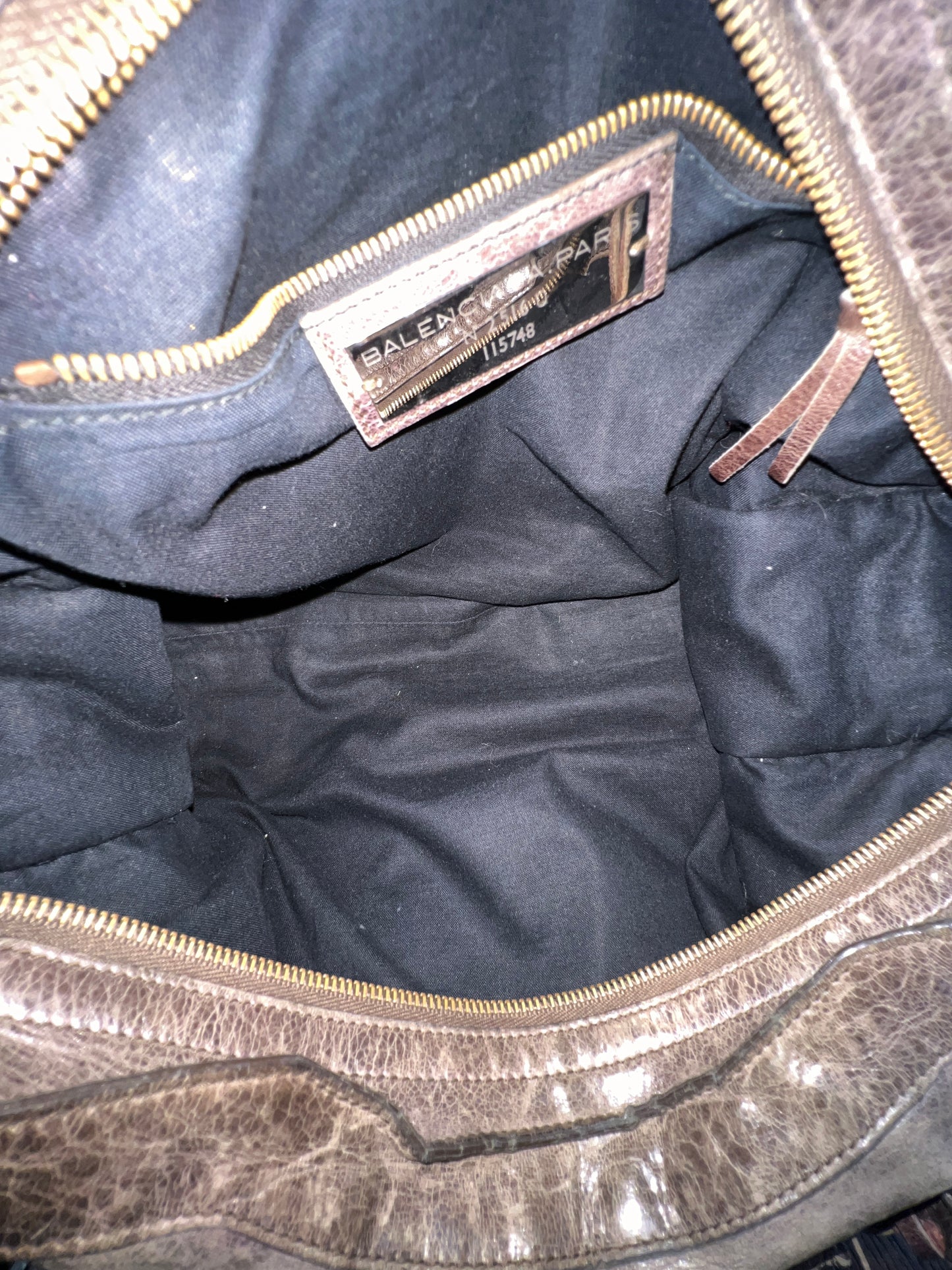 BALENCIAGA City Bag Brown