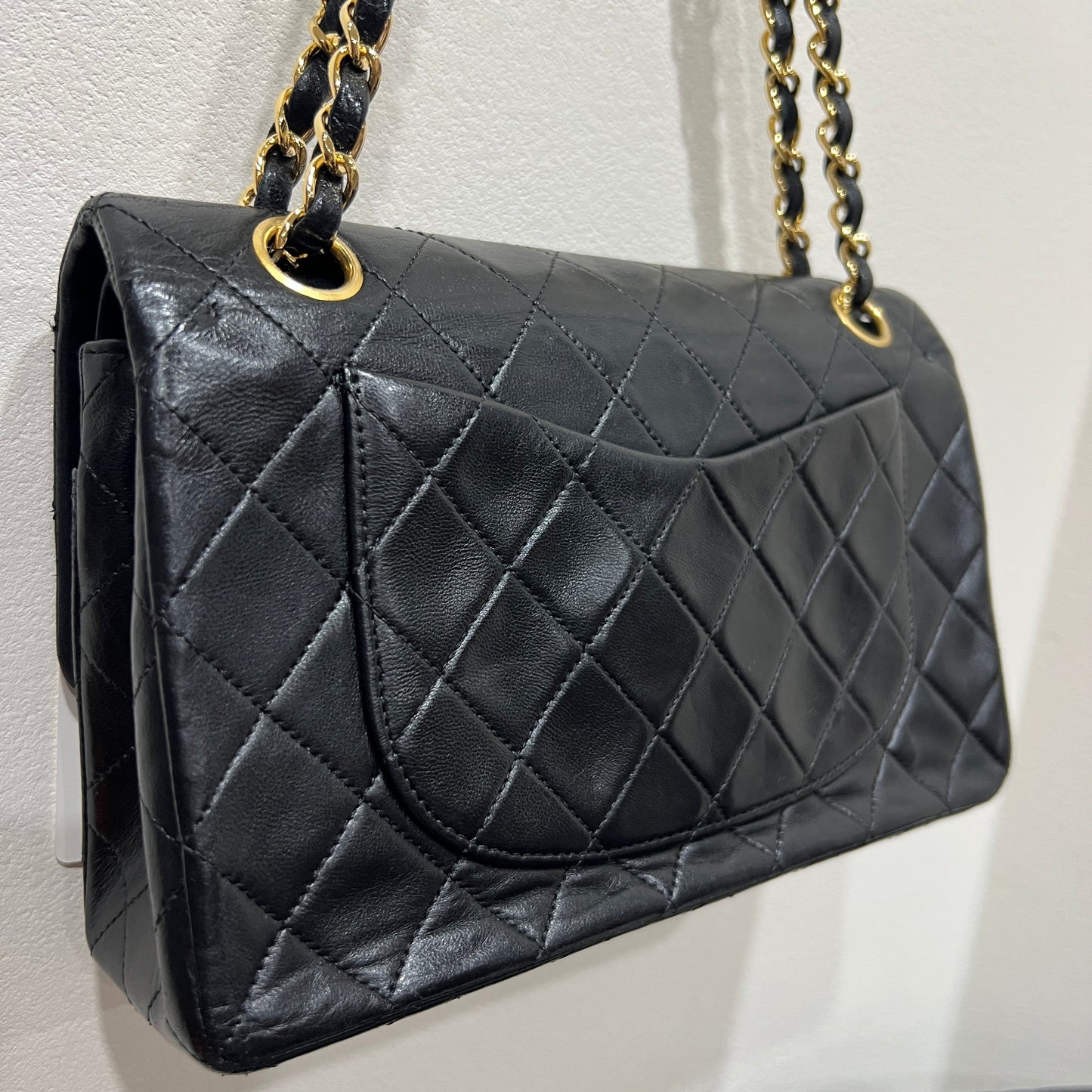 CHANEL Classic Double Flap 24k Gold 23cm