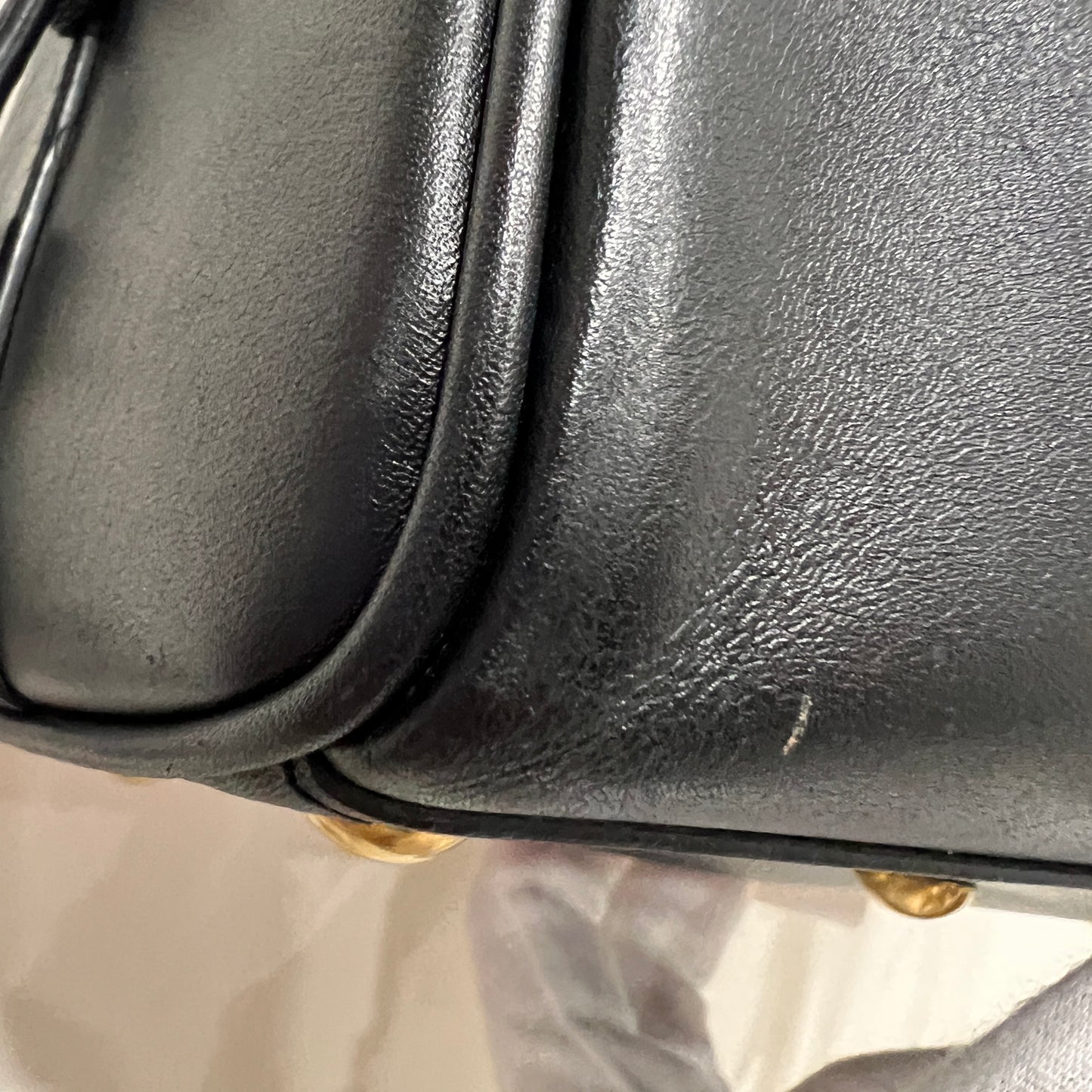 YSL Calfskin Classic Baby Small Duffle