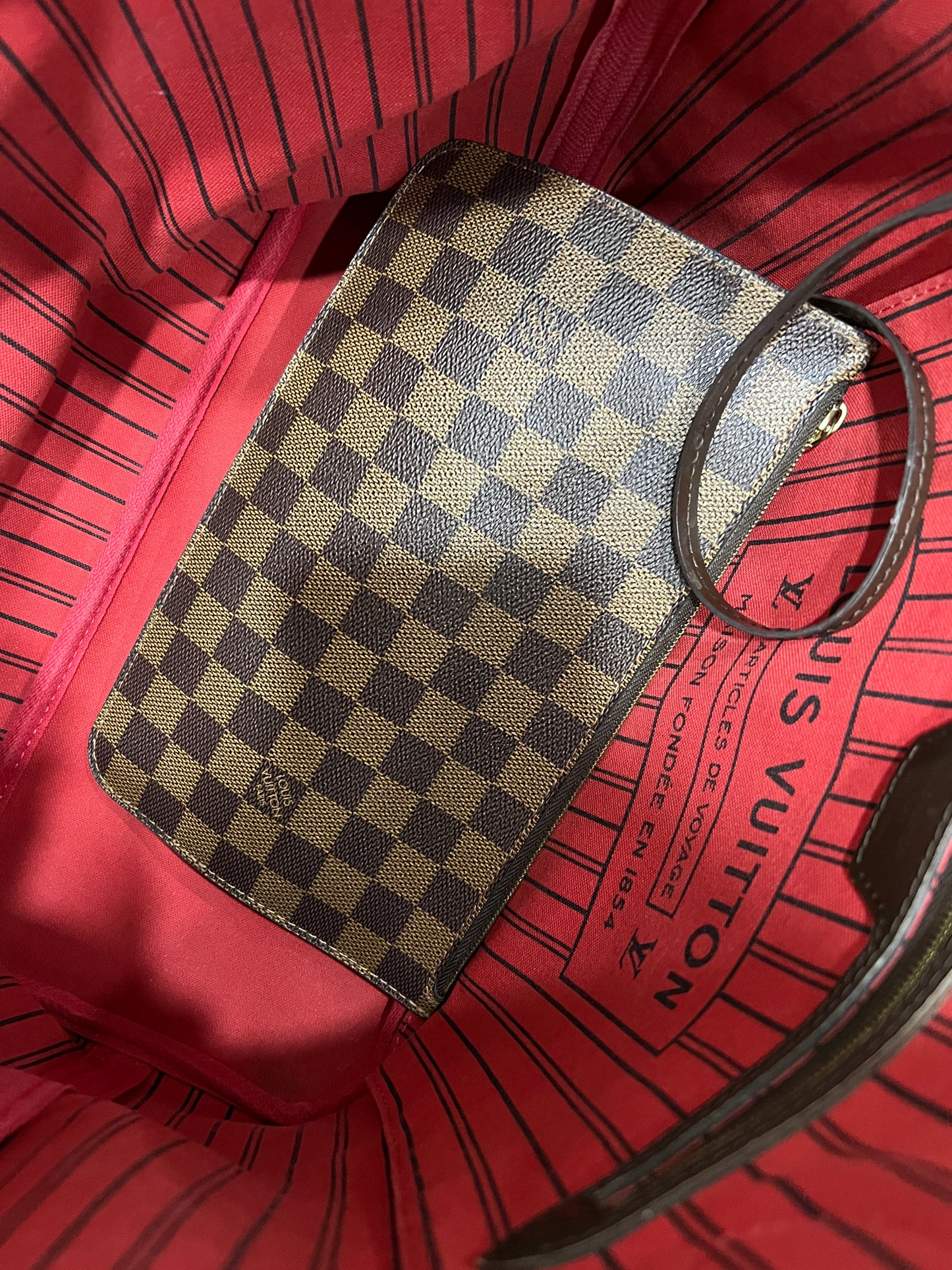 LOUIS VUITTON Damier Neverfull MM