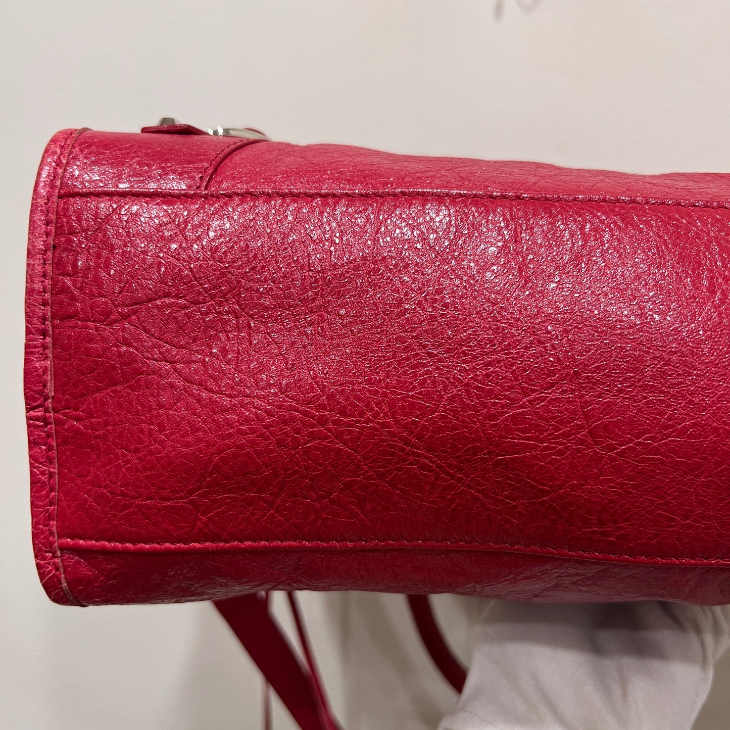 BALENCIAGA City Bag Medium Red