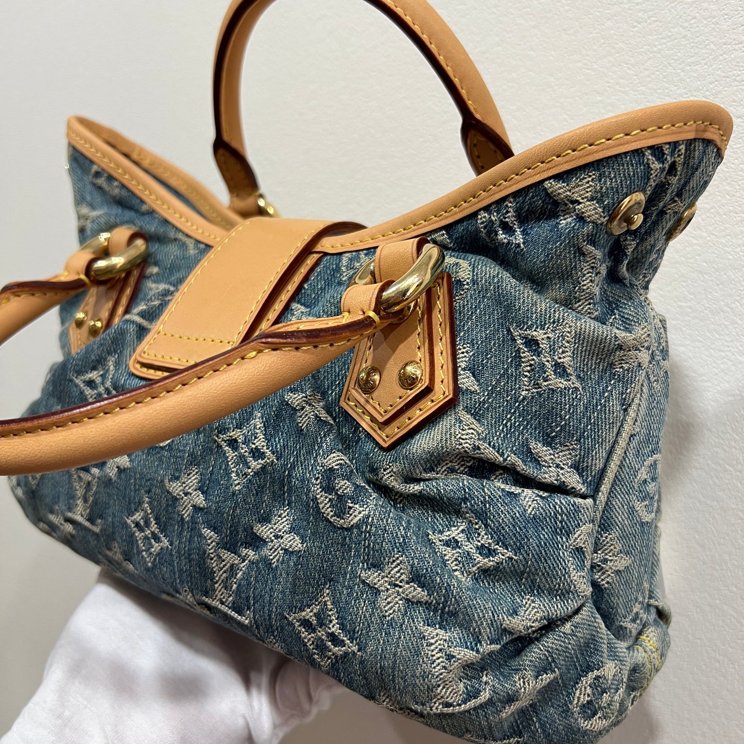 LOUIS VUITTON Denim Handbag