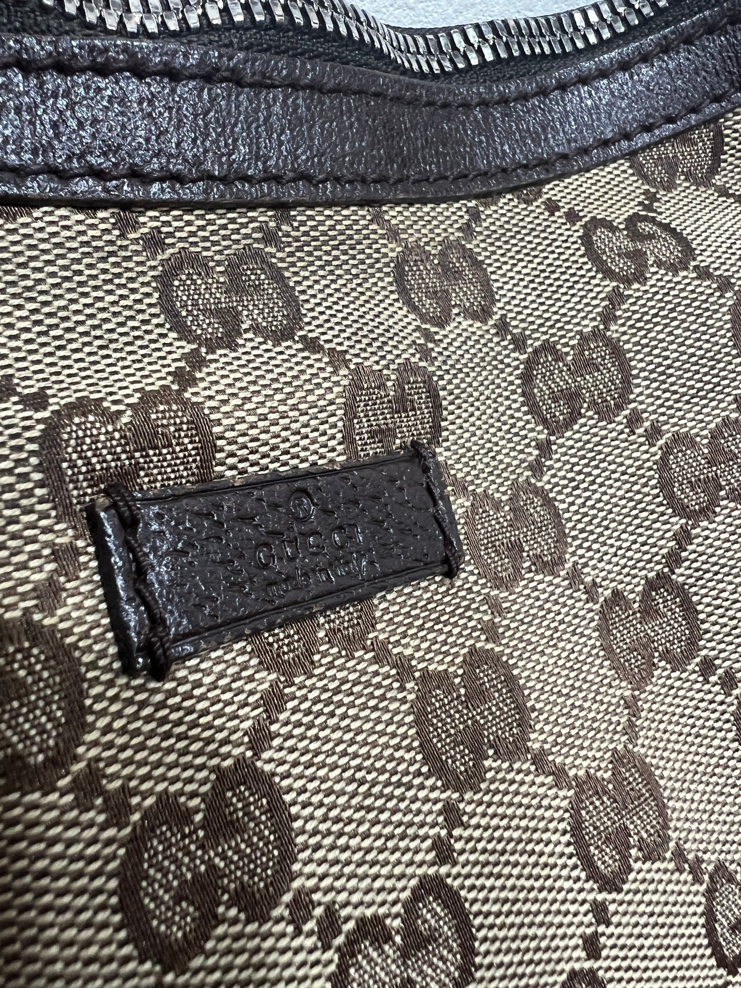 GUCCI webbing shoulder bag