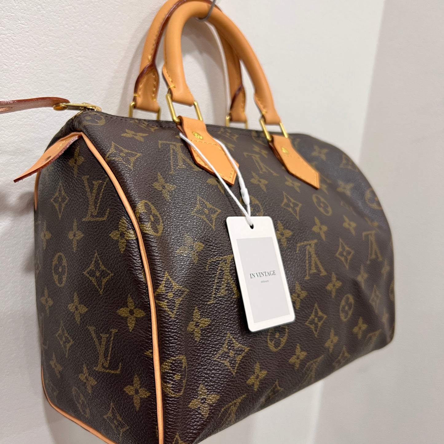 LOUIS VUITTON Speedy 25 (Vachetta Replaced!)