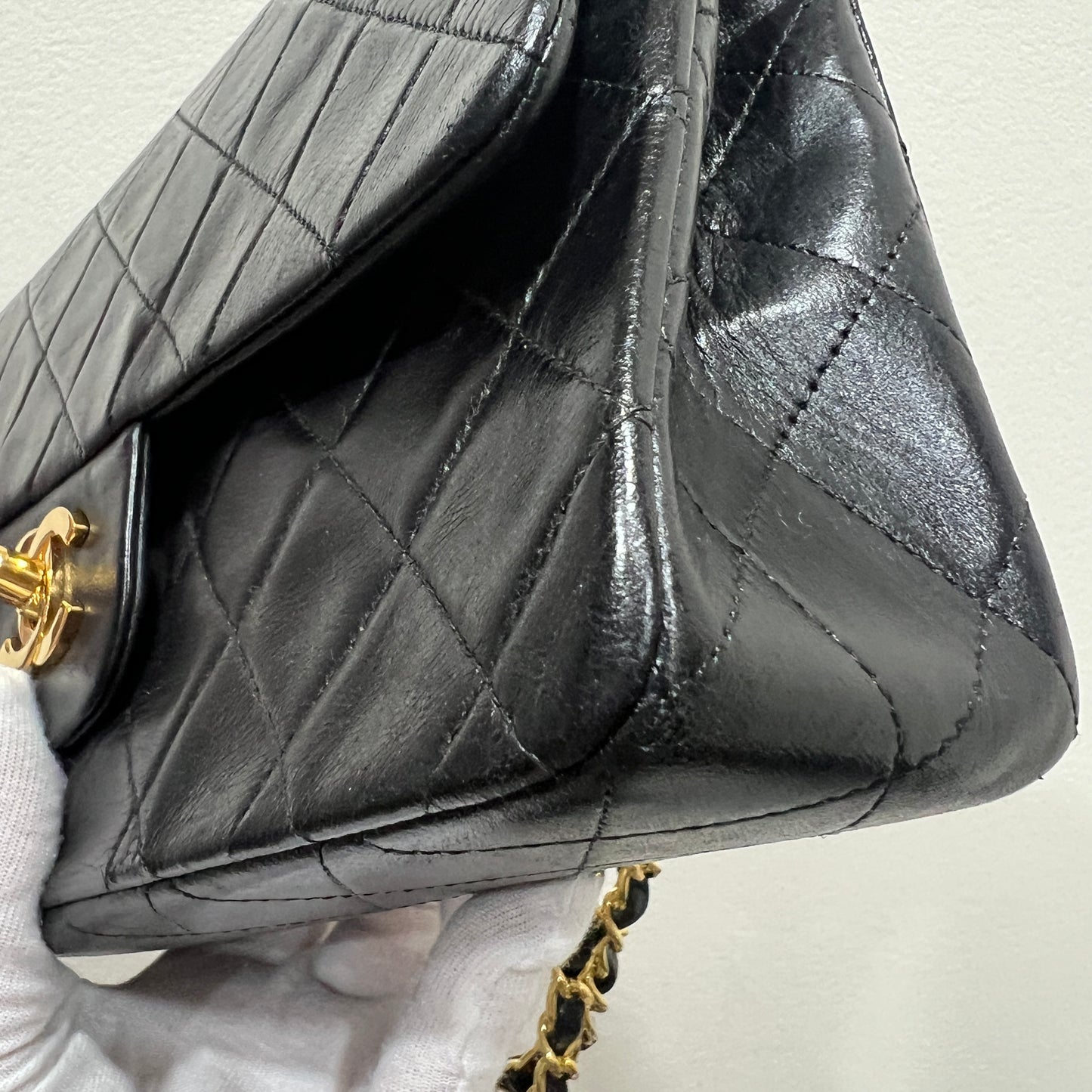 CHANEL Classic Double Flap 24k Gold 23cm