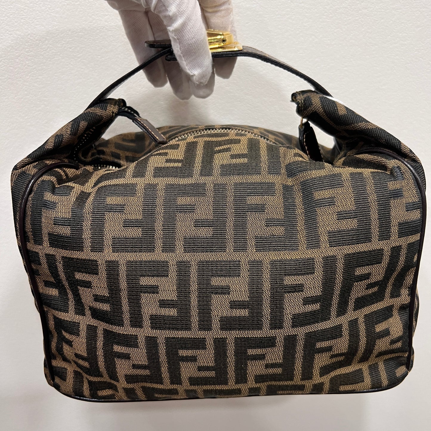 FENDI Zucca Vanity Bag 24cm