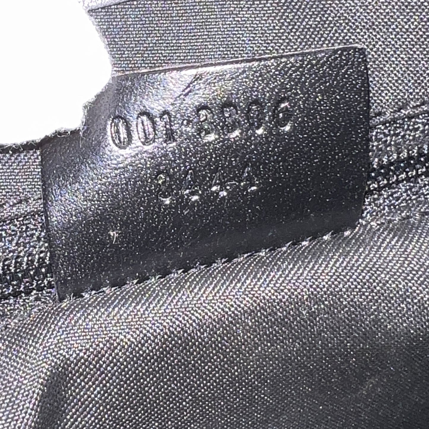 GUCCI Jackie Monogram with Leather Handle