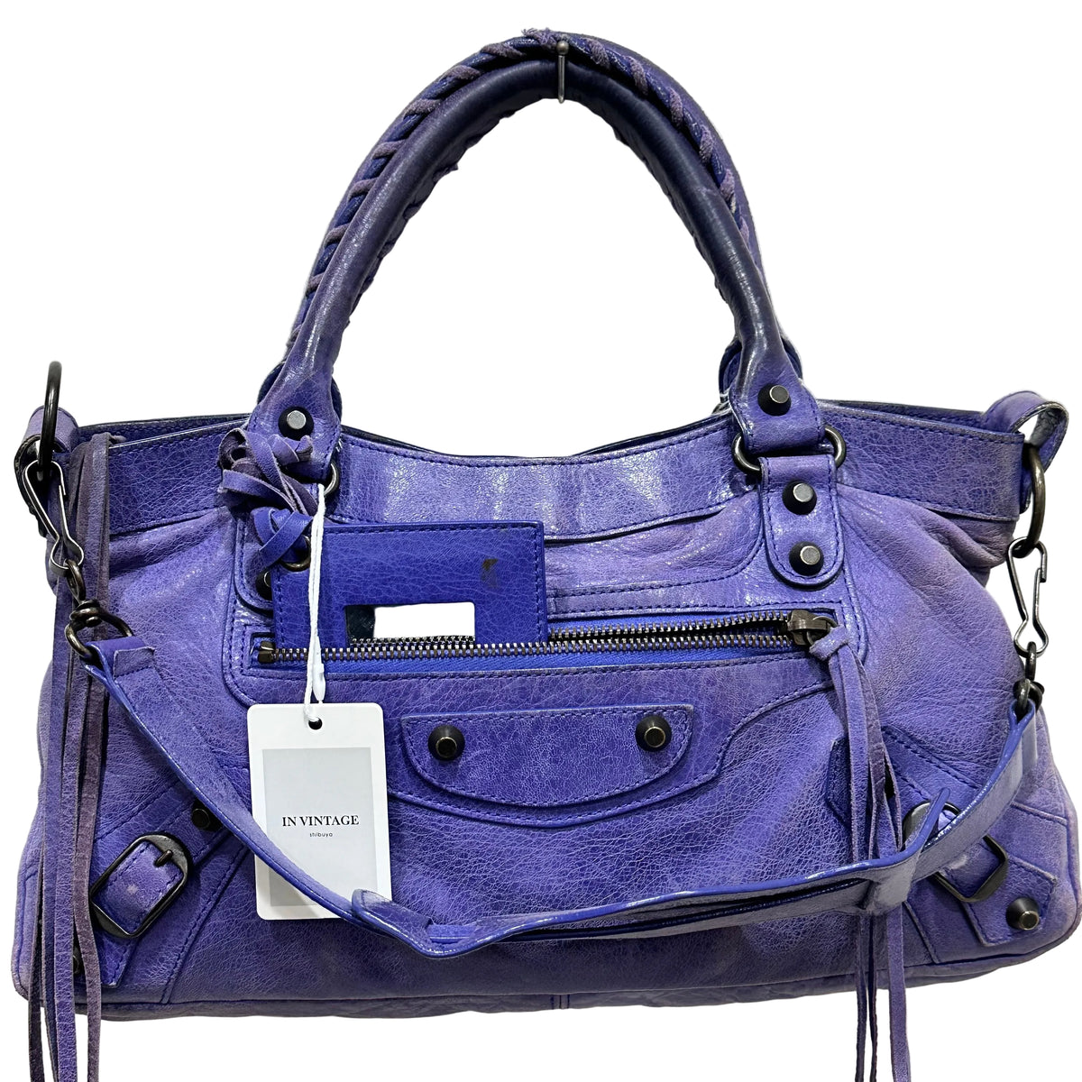 BALENCIAGA The First Bag Purple