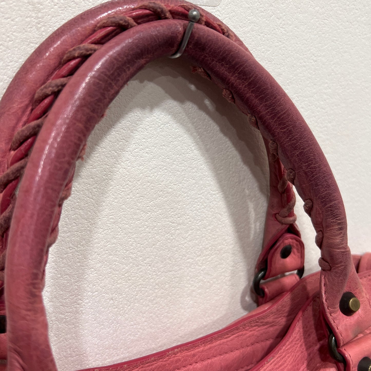 BALENCIAGA Pink City Bag