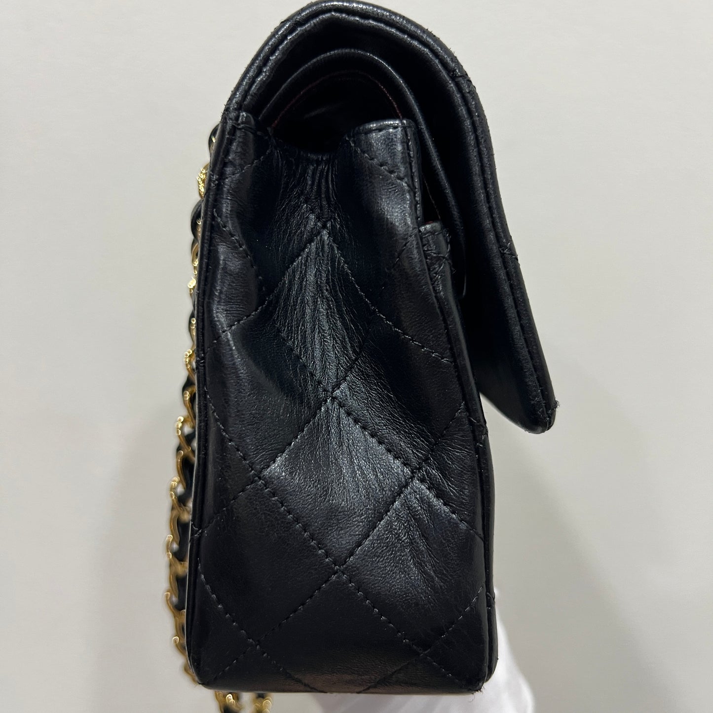 CHANEL Classic Double Flap 24k Gold 23cm
