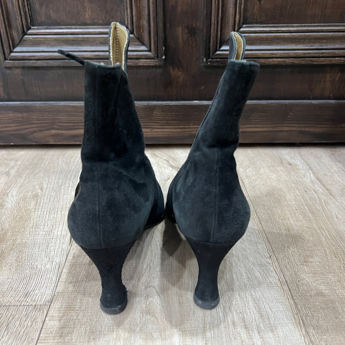 YSL Suede Half Boots Size 37