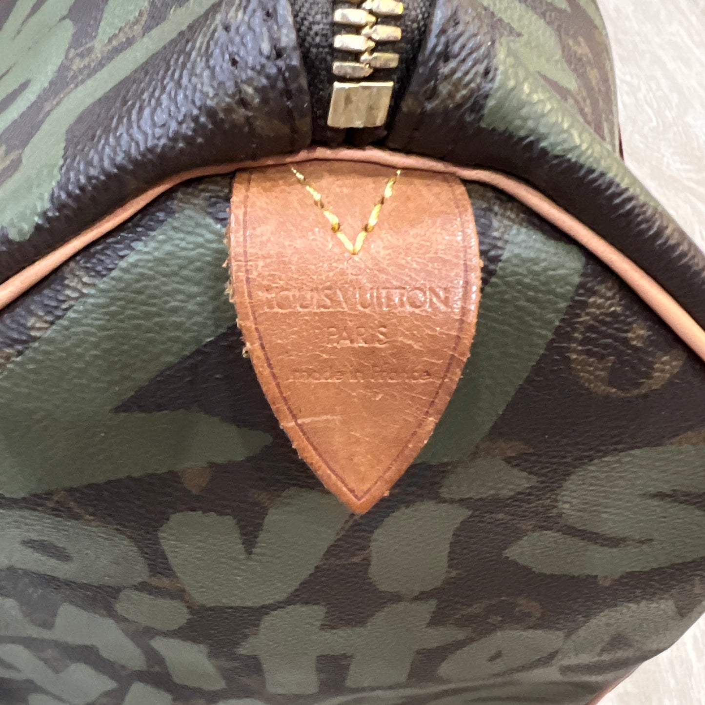 LOUIS VUITTON KEEPALL 45 X Stephen Sprouse