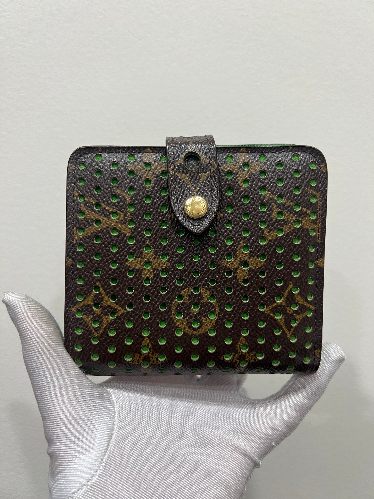 Louis Vuitton Perforated Monogram Green