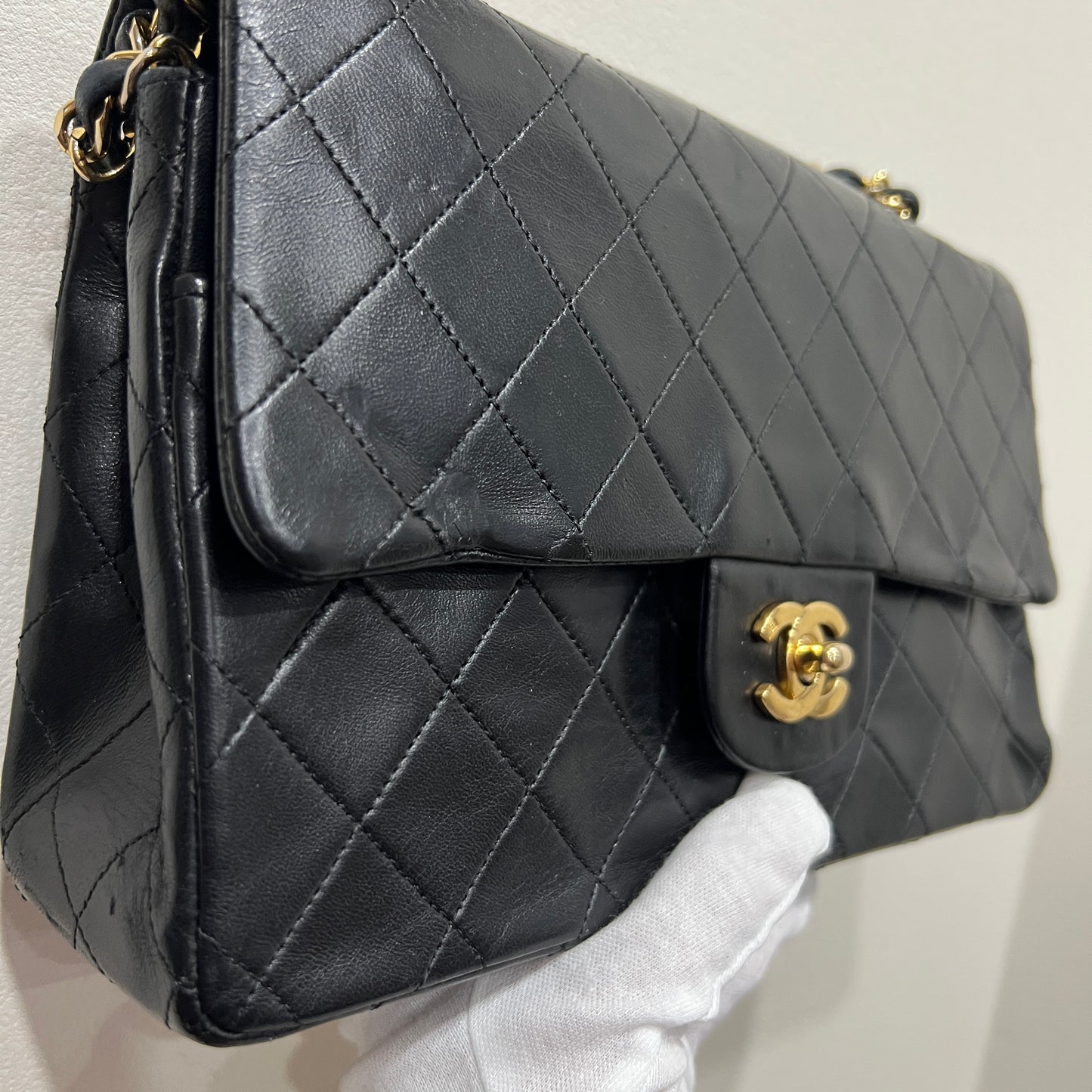 CHANEL DOUBLE FLAP 24K GOLD