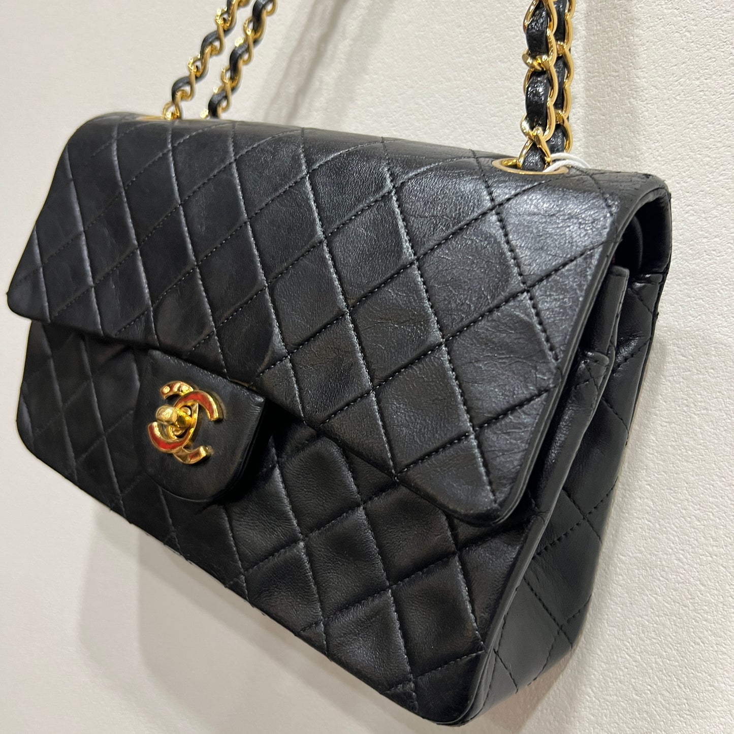 CHANEL Classic Double Flap 24k Gold 23cm
