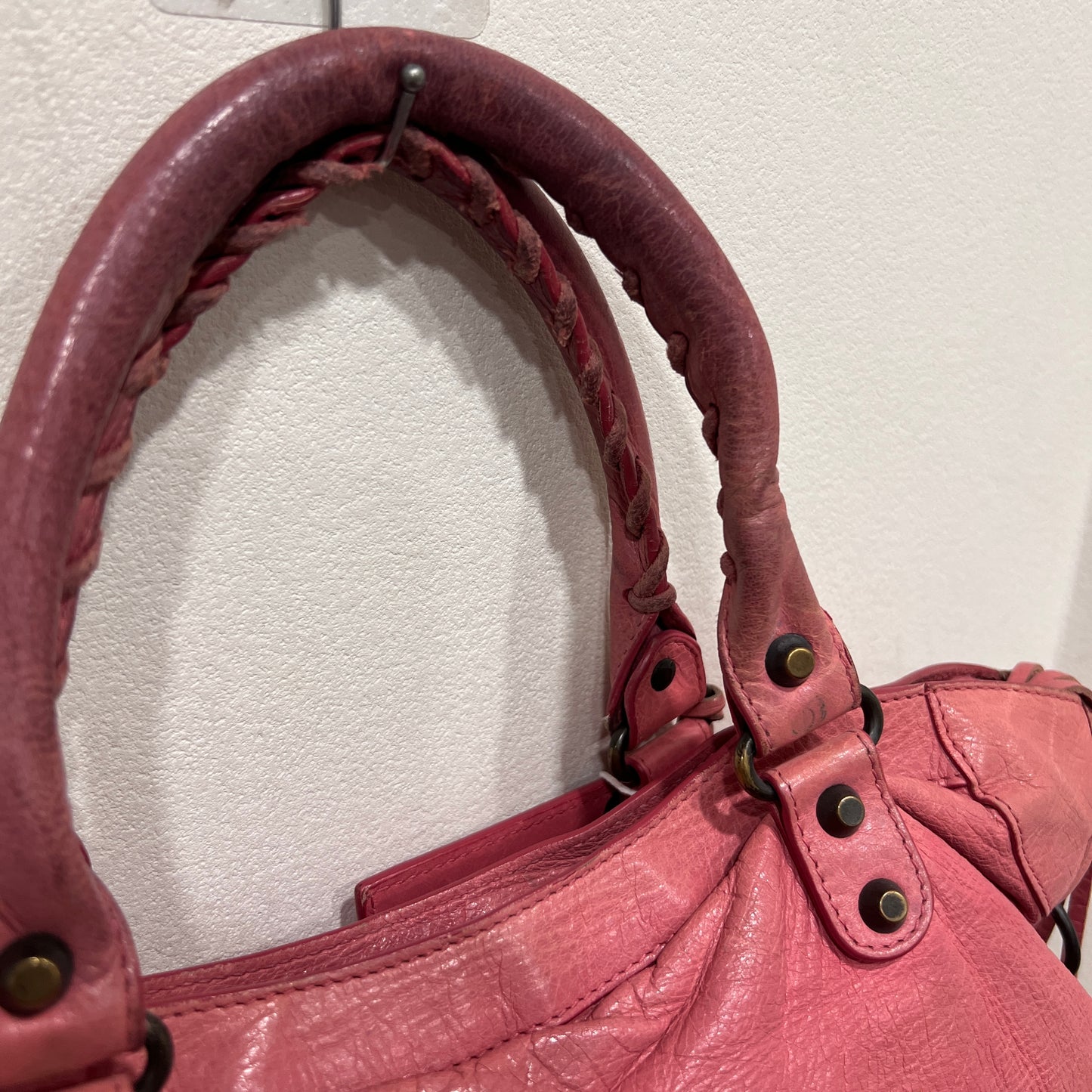 BALENCIAGA Pink City Bag