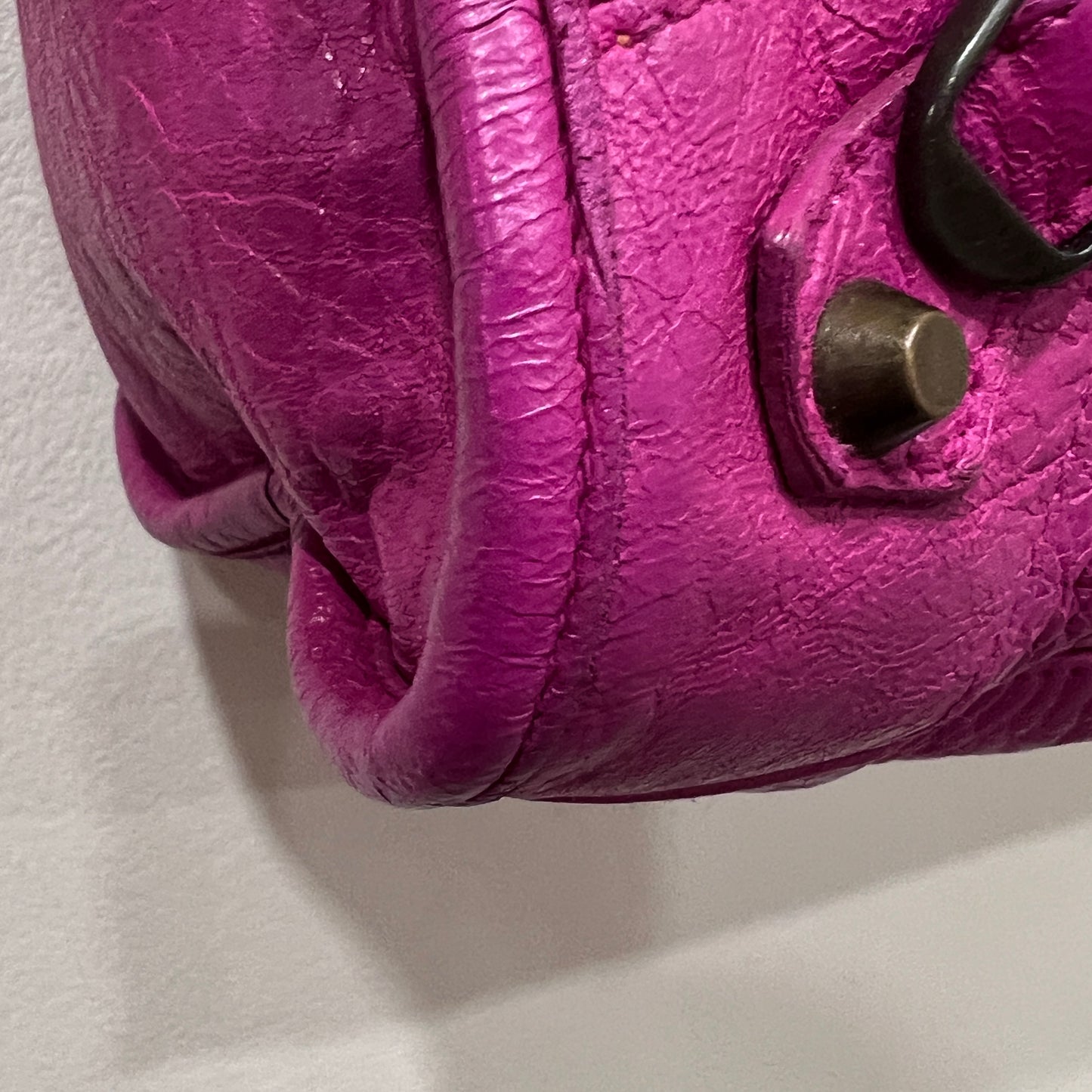 BALENCIAGA City Bag Medium Magenta Pink