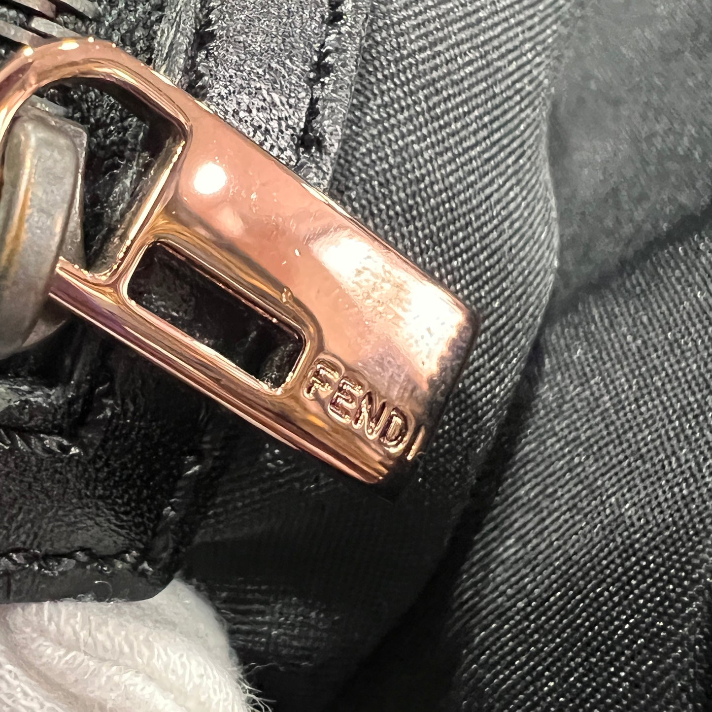 FENDI Zuccino Shoulder Bag