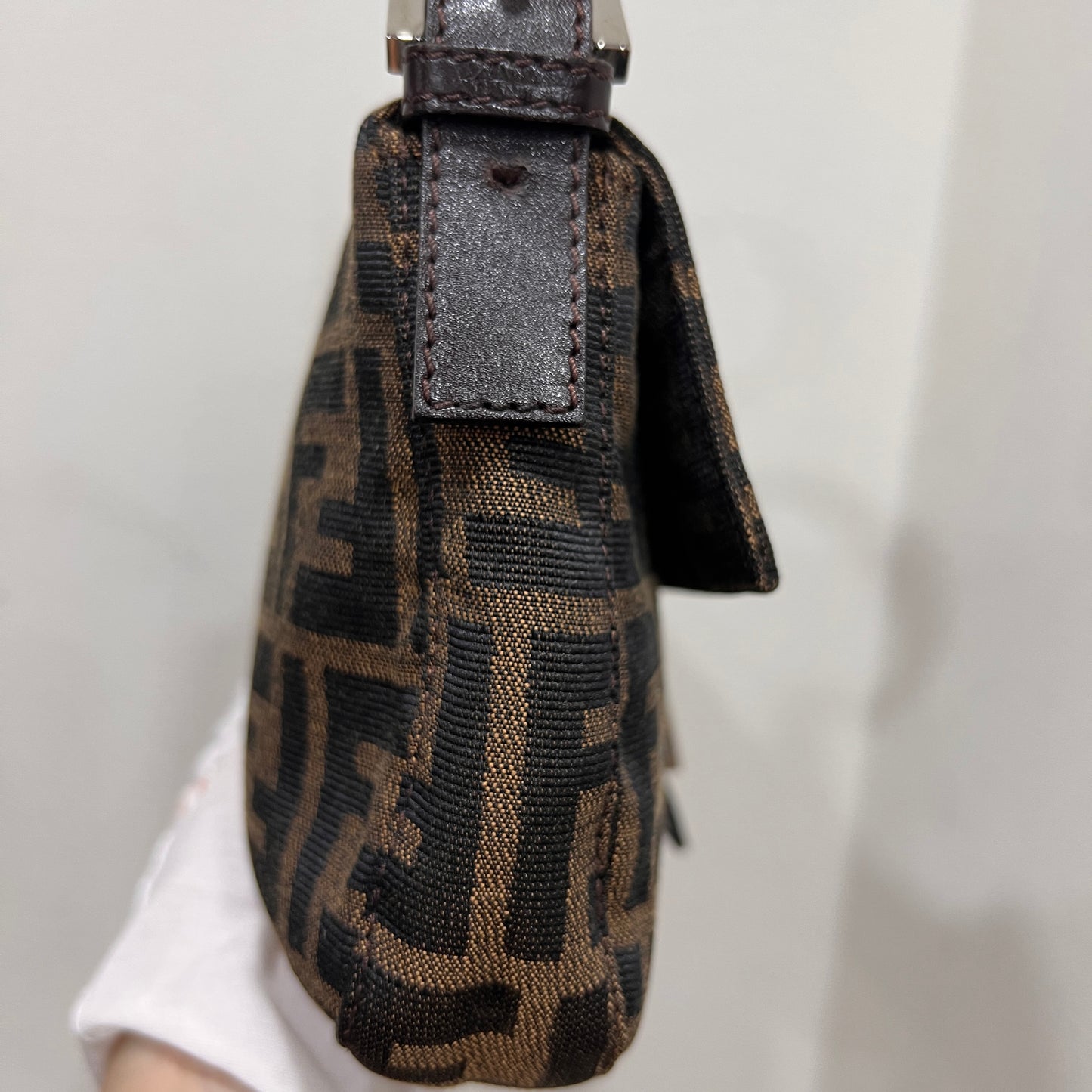 FENDI Baguette Silver Hardware