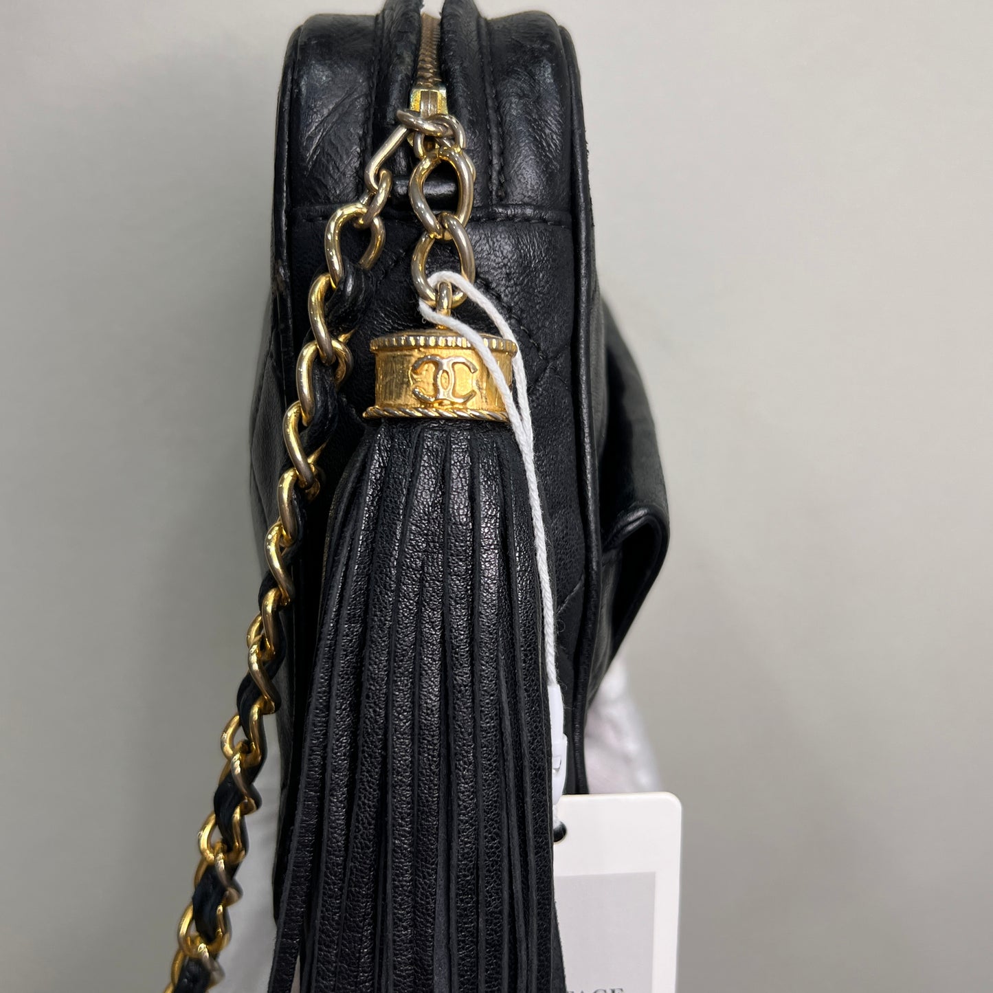 CHANEL Matelasse Tassel Bag