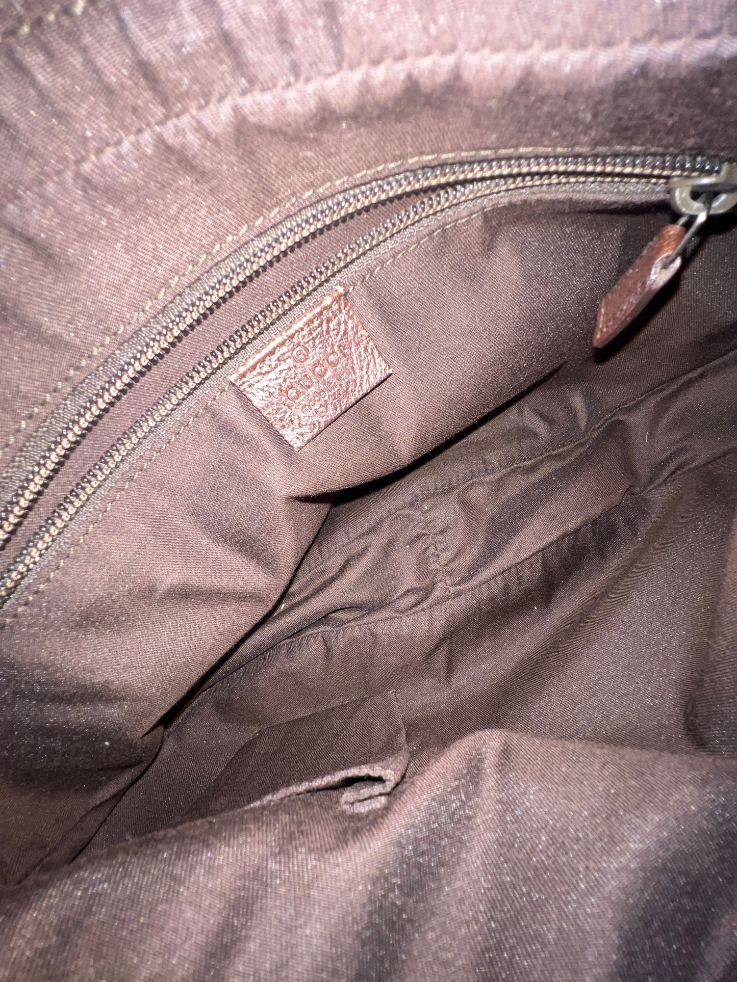 GUCCI webbing shoulder bag