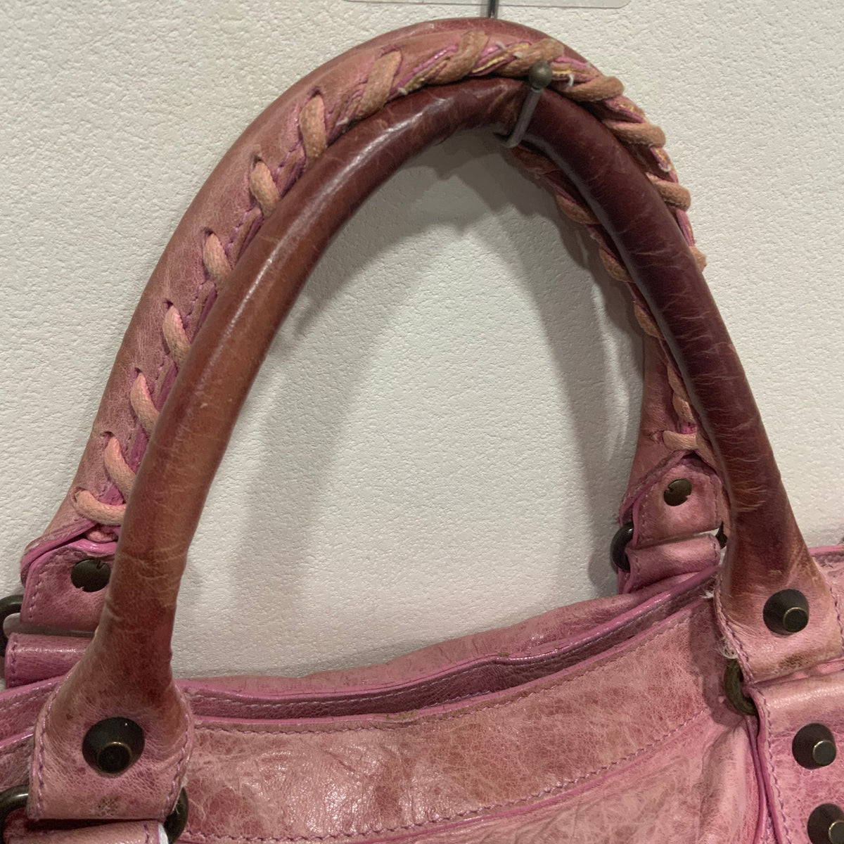 BALENCIAGA Pink City Bag Medium
