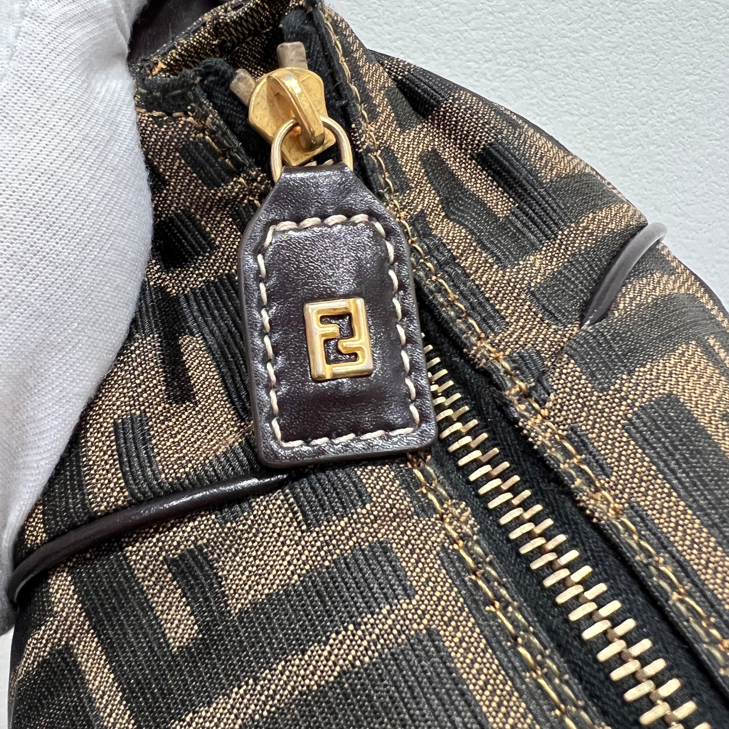 FENDI Zucca Vanity Bag 24cm