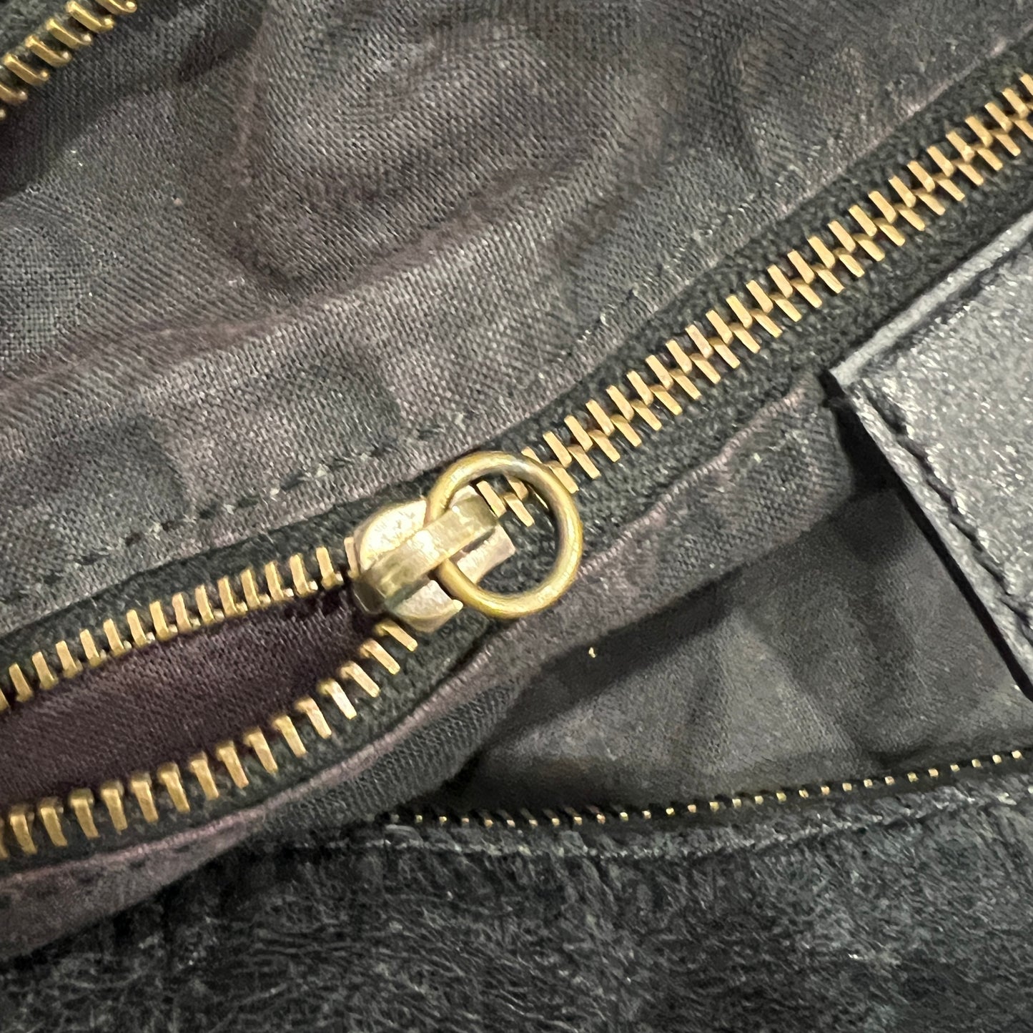 BALENCIAGA Black Twiggy Leather Satchel