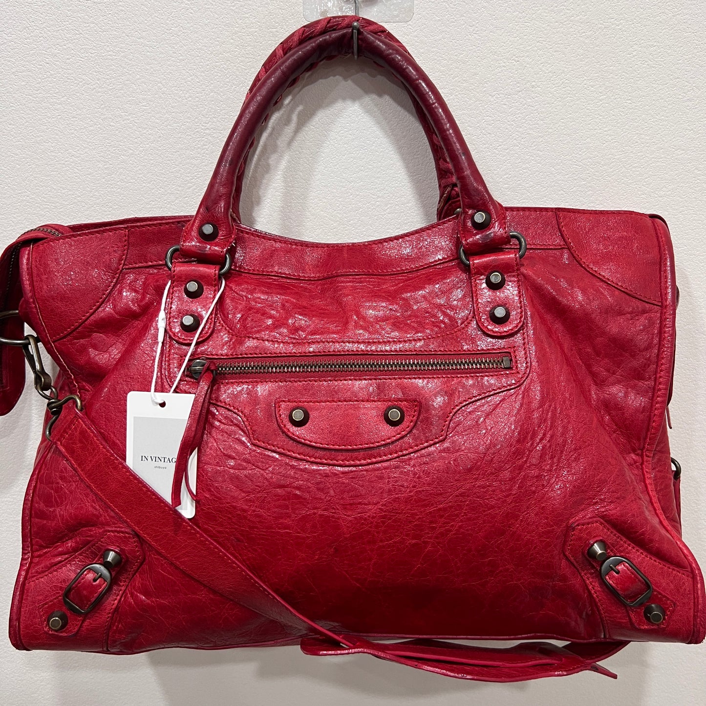 BALENCIAGA City Bag Red Medium