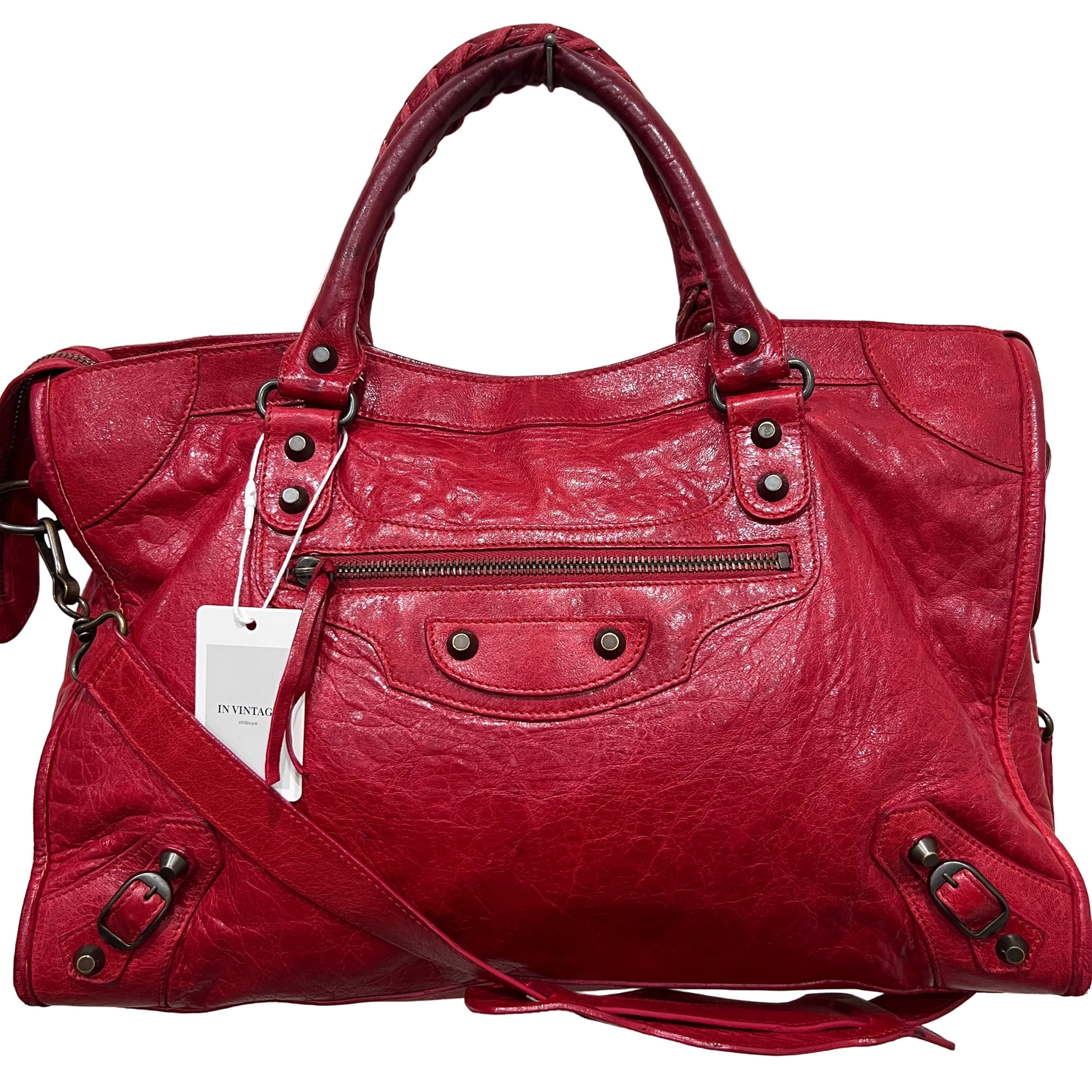 BALENCIAGA City Bag Red Medium
