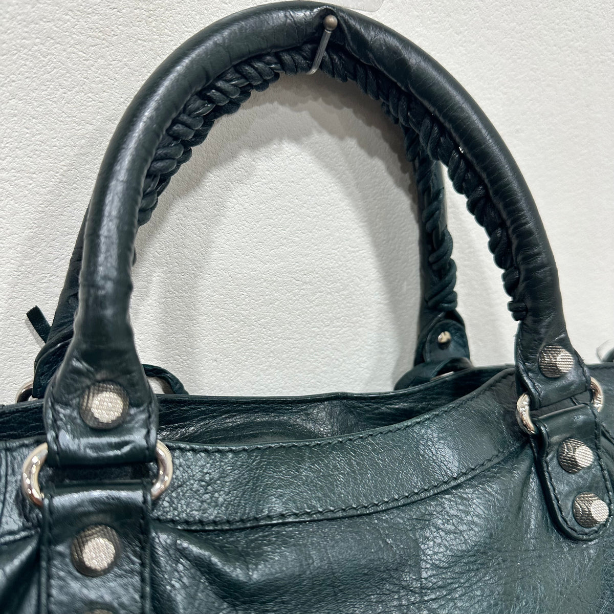 BALENCIAGA  Green City Bag Long Strap