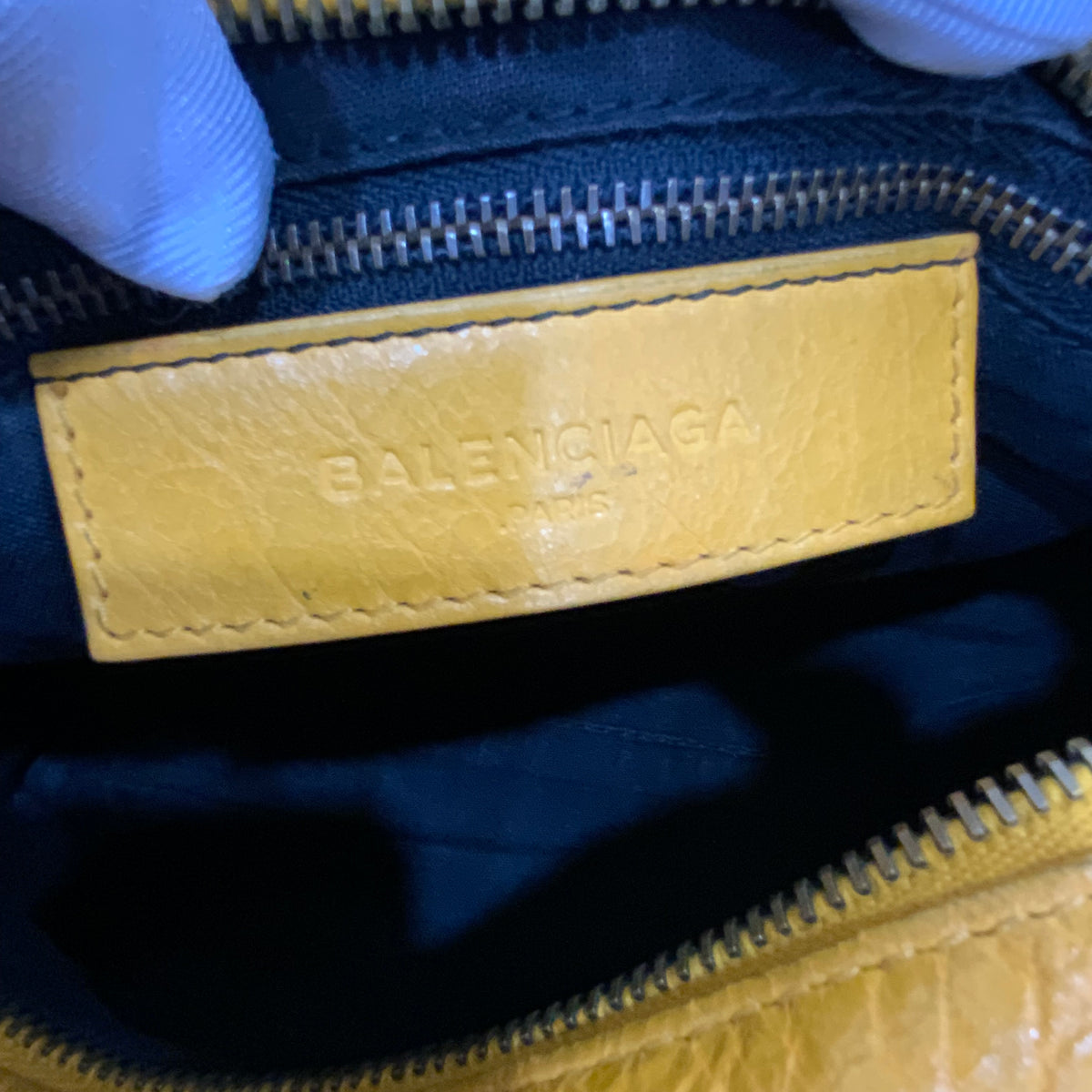BALENCIAGA Classic Twiggy Bag 25cm Mango/Mangue Color