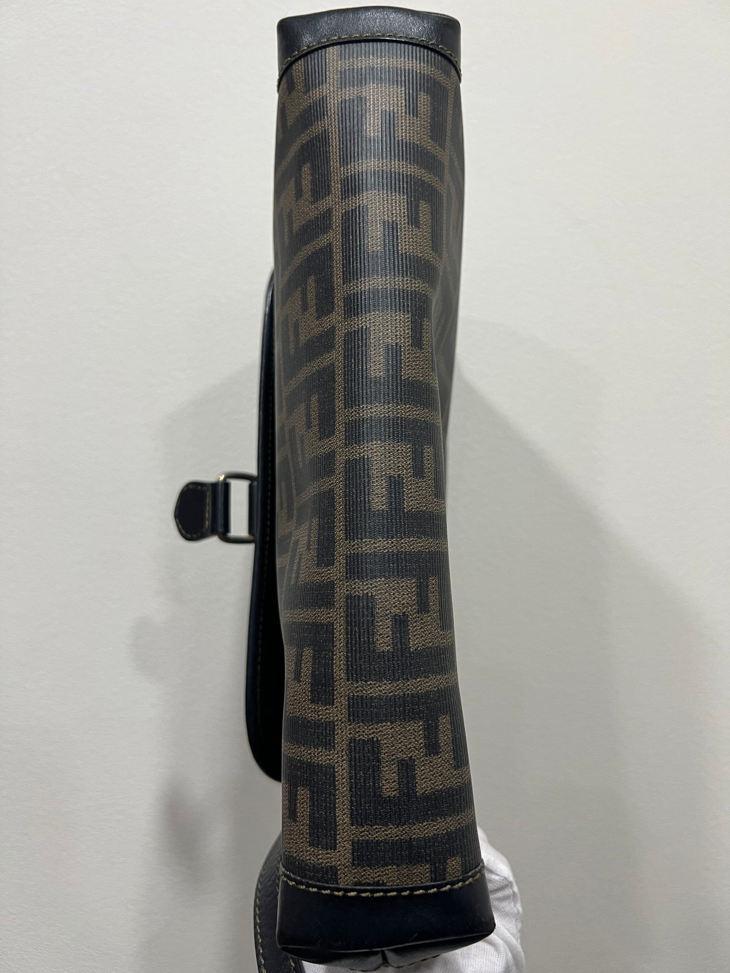 FENDI Vintage PVC Shoulder Bag