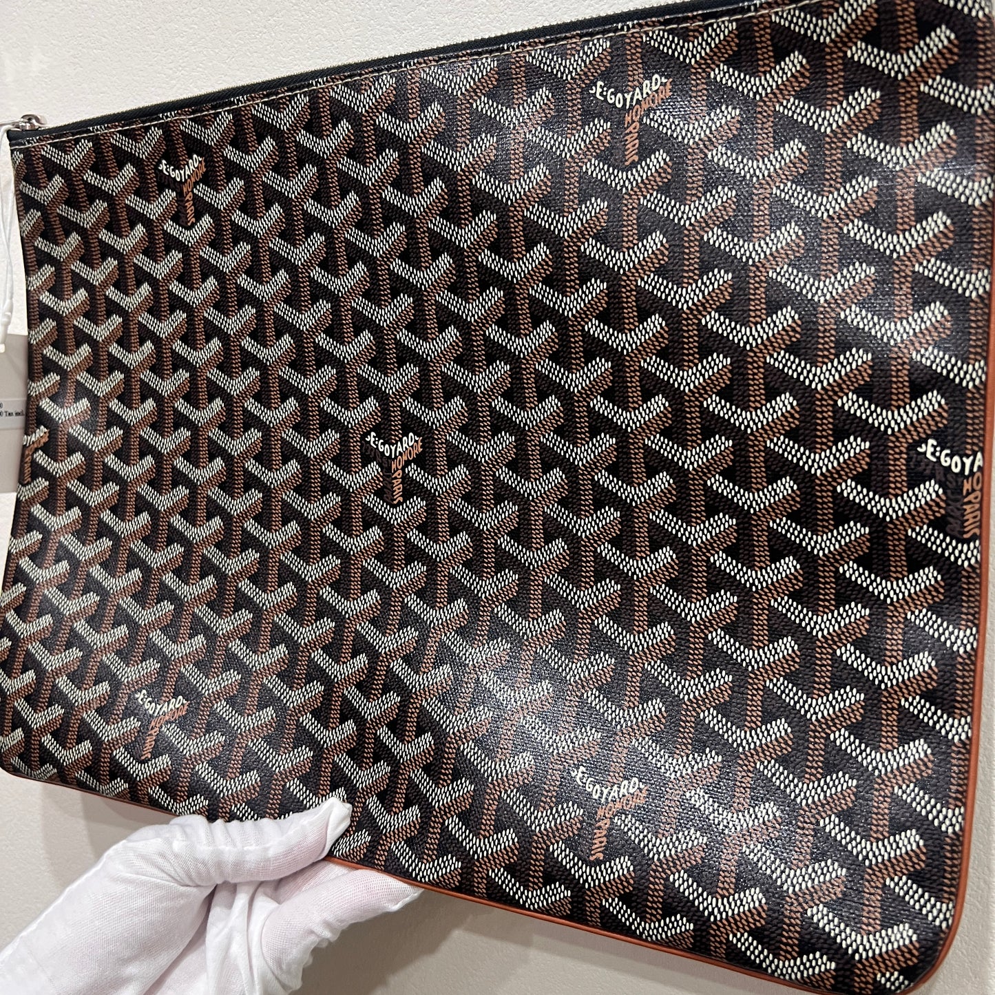 GOYARD Senat Black & Brown Canvas (264265)