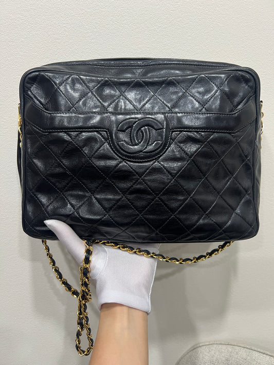 CHANEL TASSEL CAMERA BAG