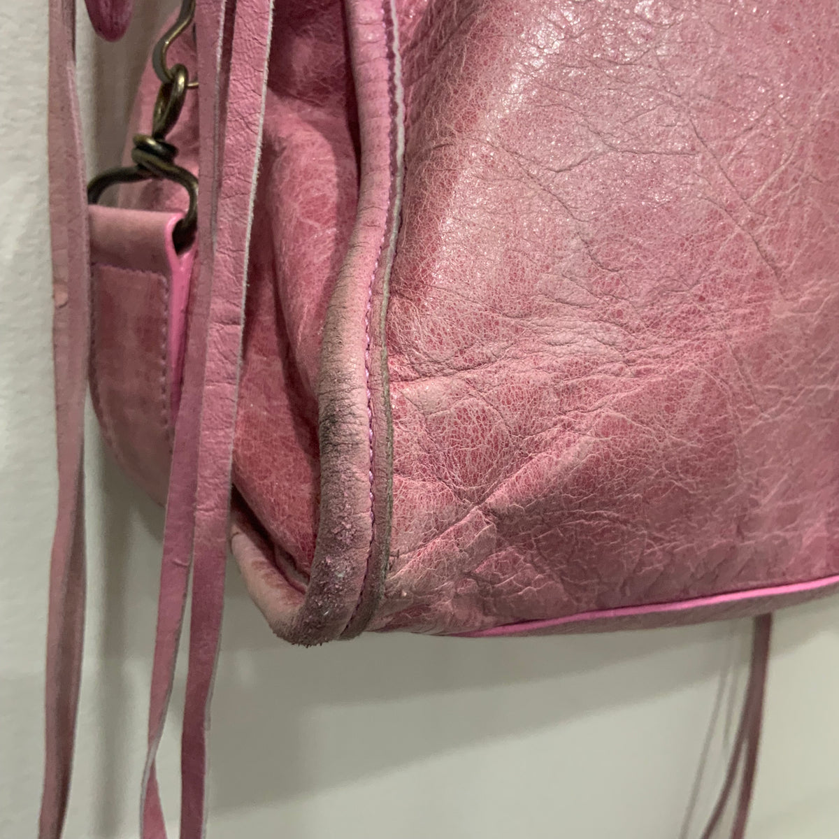 BALENCIAGA Pink City Bag Medium