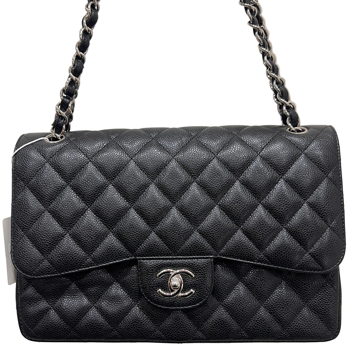 CHANEL Caviar Jumbo Double Flap