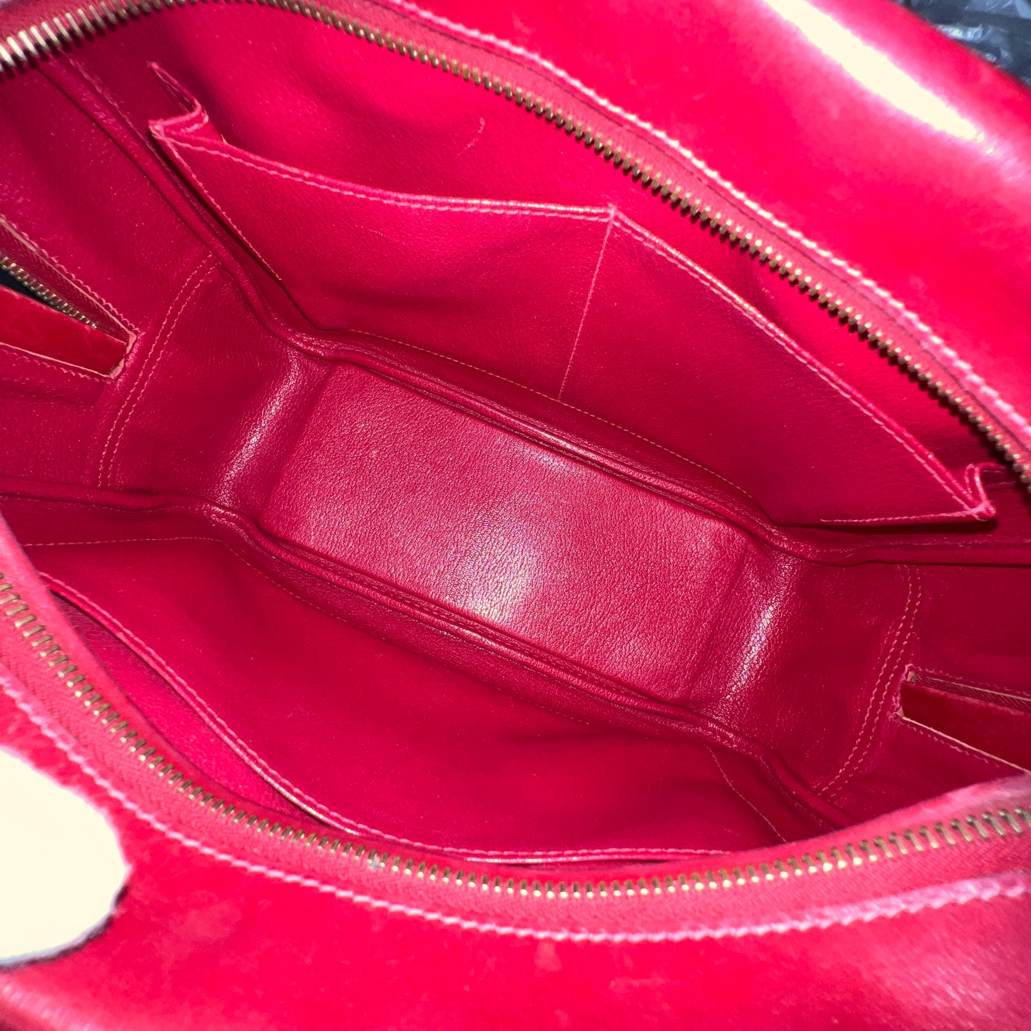 HERMES Plume Leather