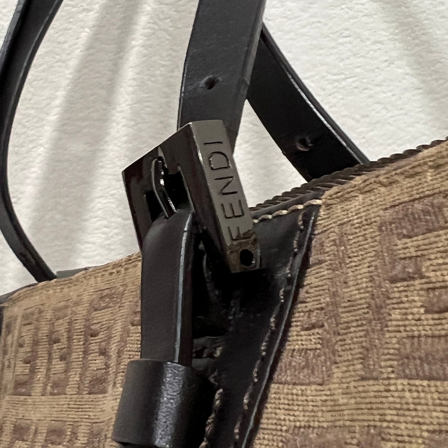 FENDI Zucchino Handbag