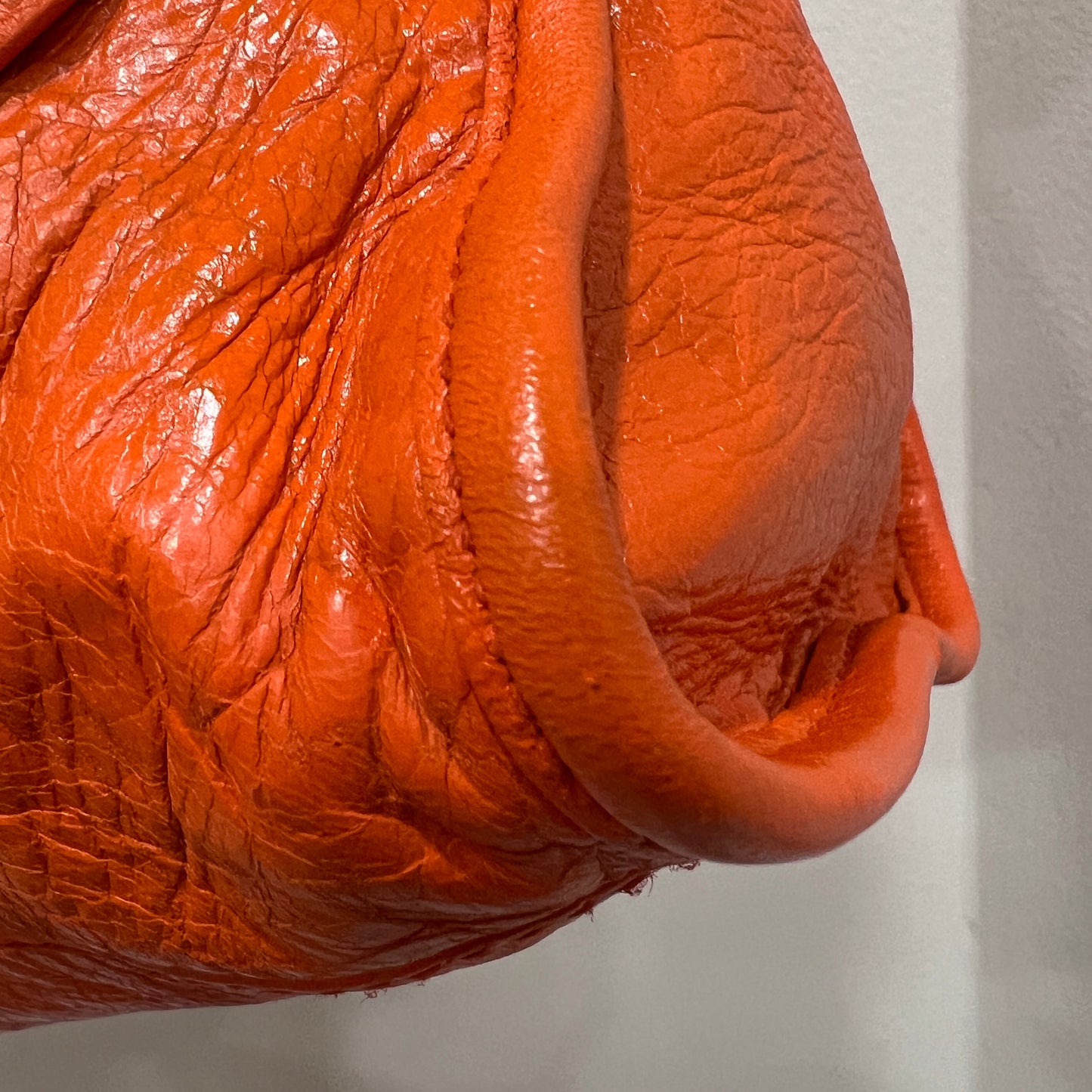 BALENCIAGA City Bag Orange Giant Hardware