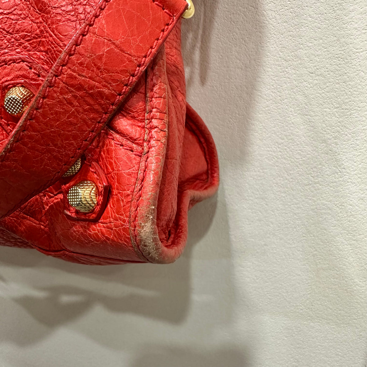 BALENCIAGA City Bag Medium Gold Hardware