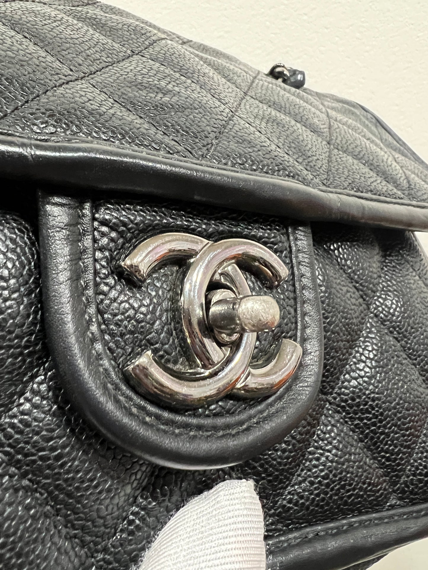 CHANEL Caviar French Riviera Flap Bag