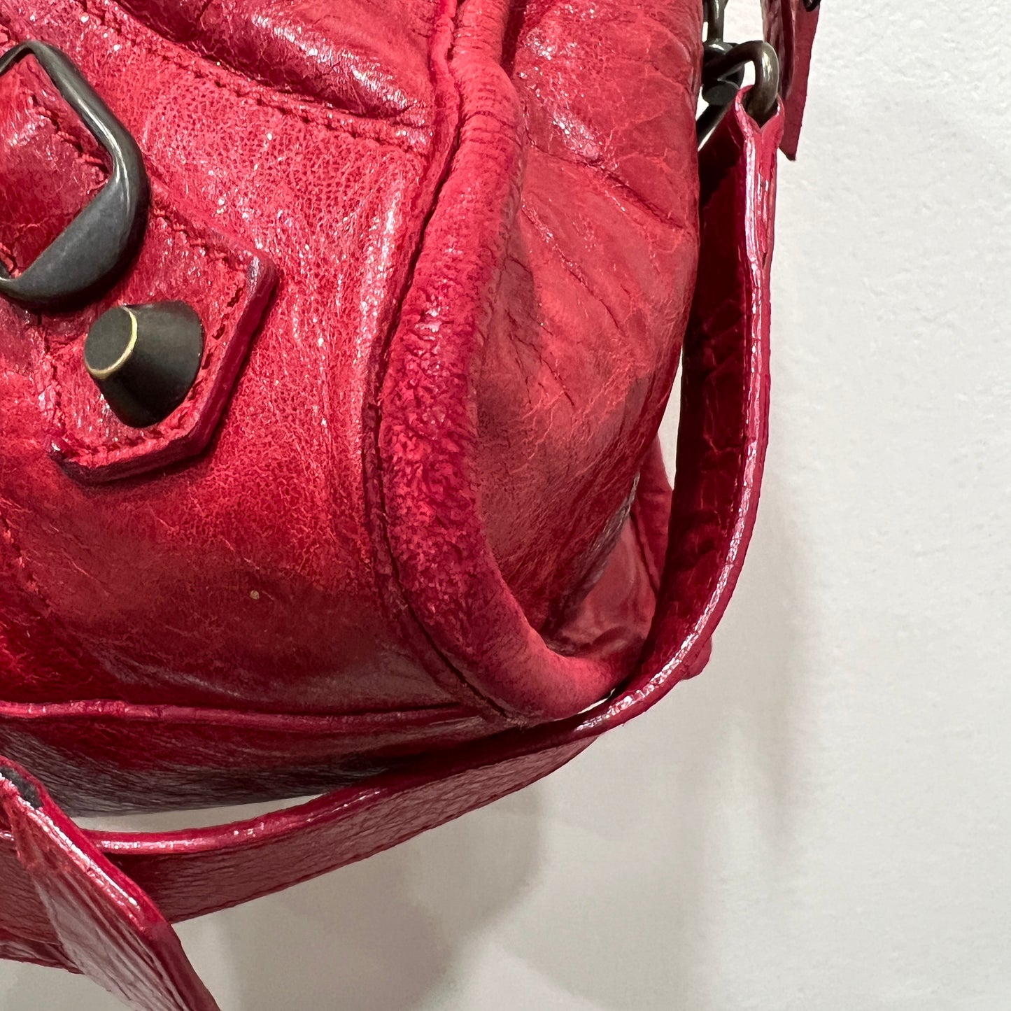 BALENCIAGA City Bag Red Medium