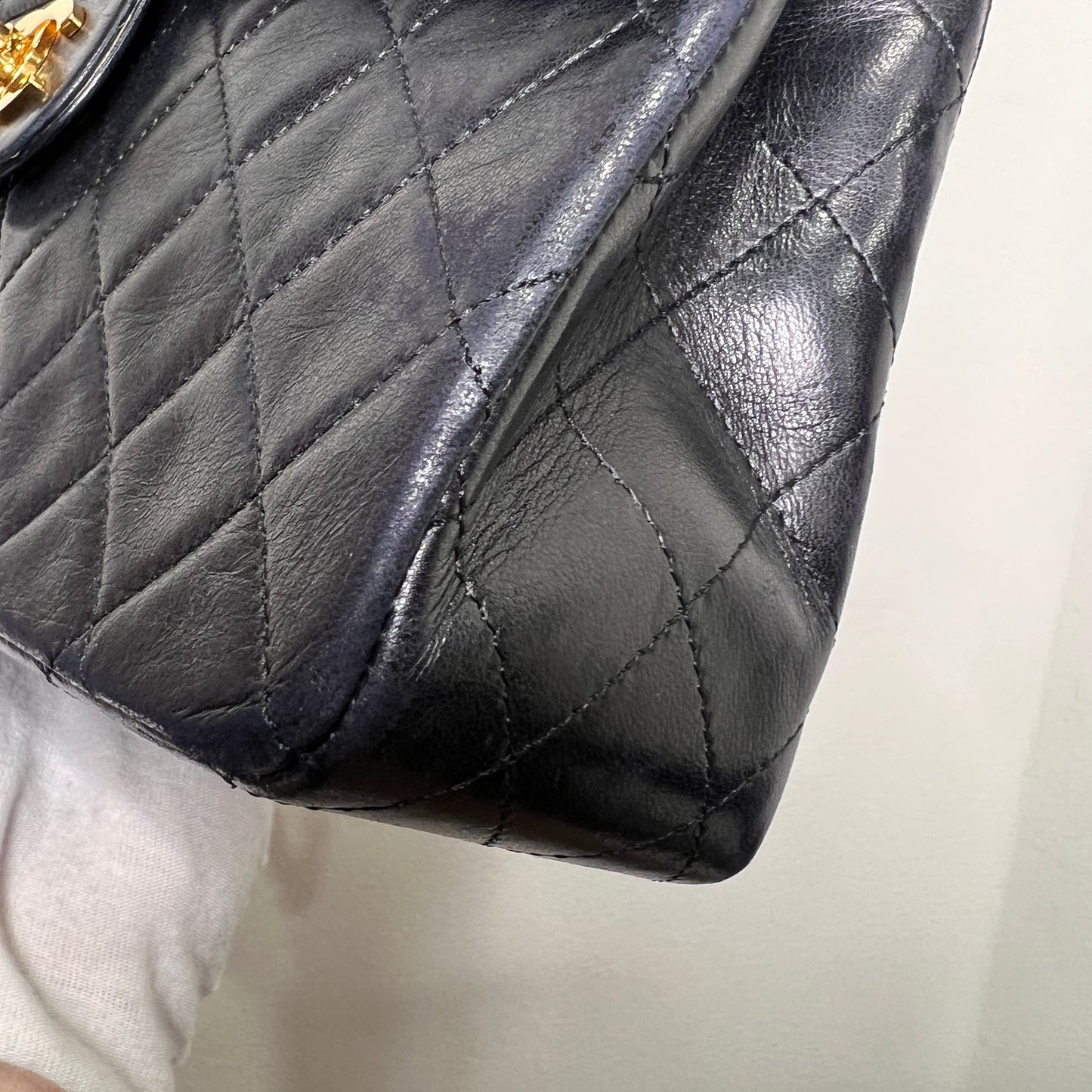 CHANEL CLASSIC Double Flap 25cm 24kGold